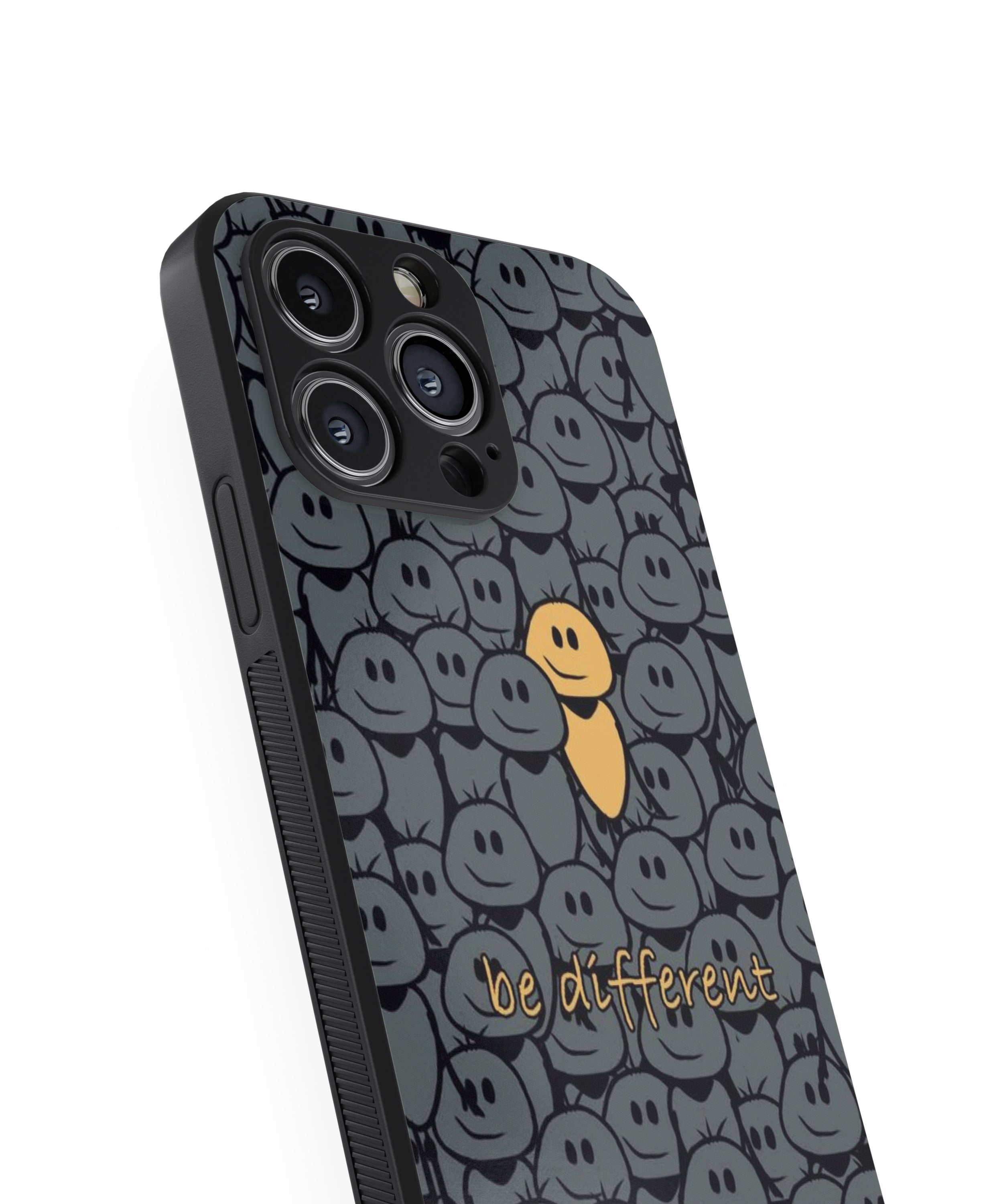 Be different Hybrid Metal TPU Case