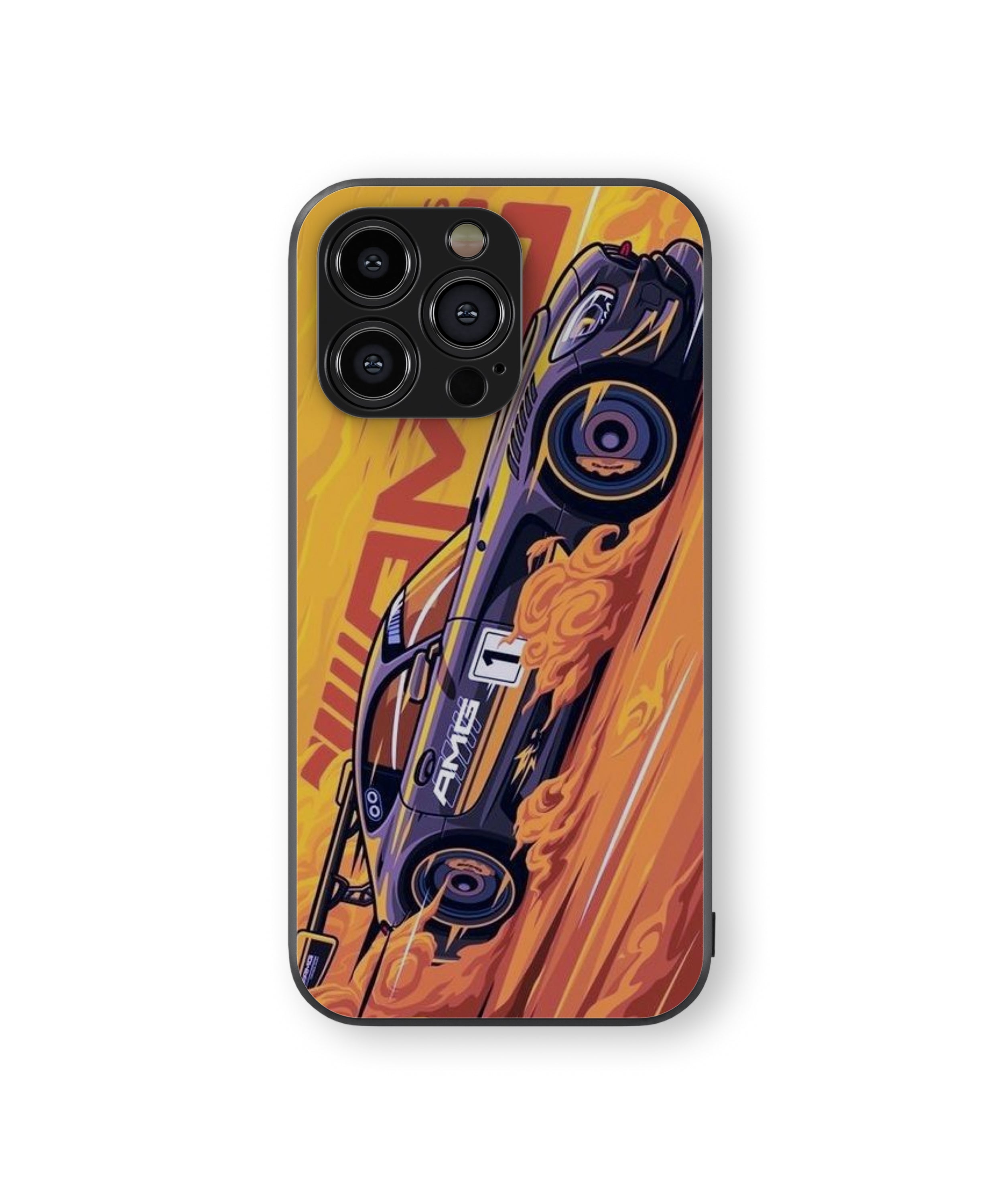 AMG 1  Hybrid Metal TPU Case