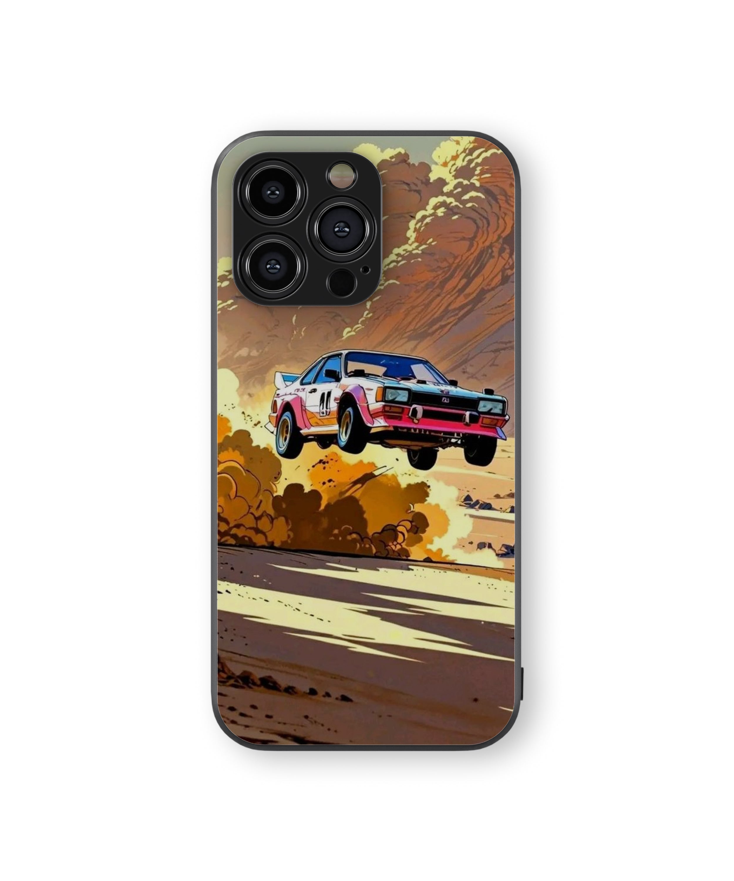 Really Retro Hybrid Metal TPU Case