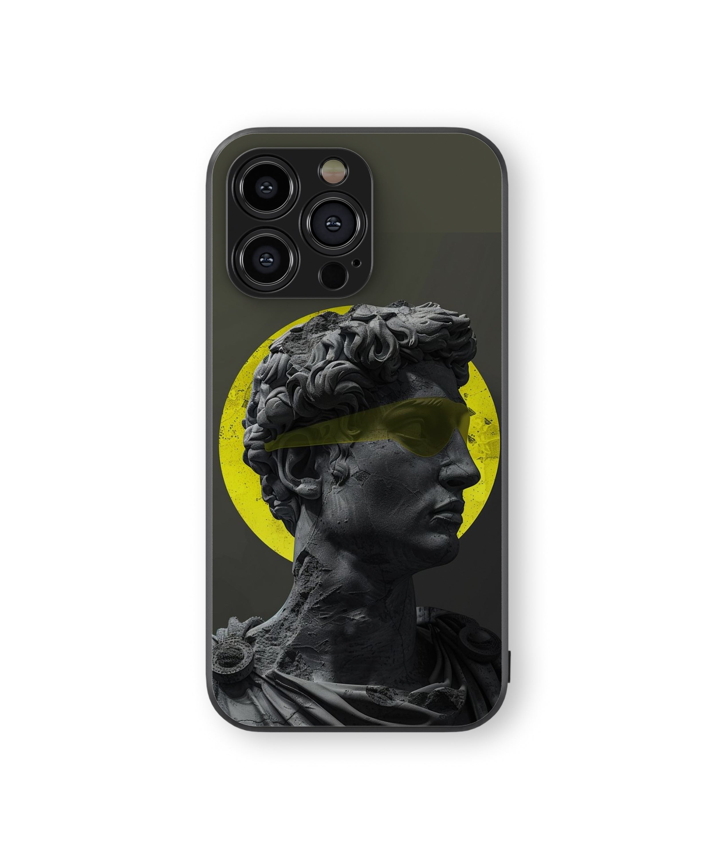 Roman Face Hybrid Metal TPU Case