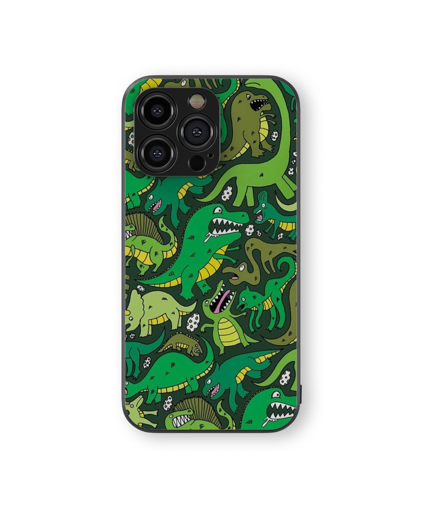 Green Dragon Hybrid Metal TPU Case