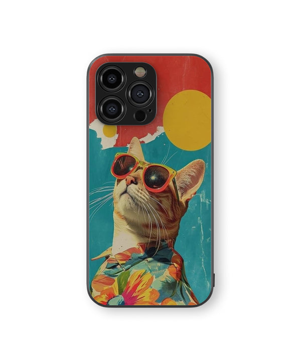 Colorful Cat Hybrid TPU Case