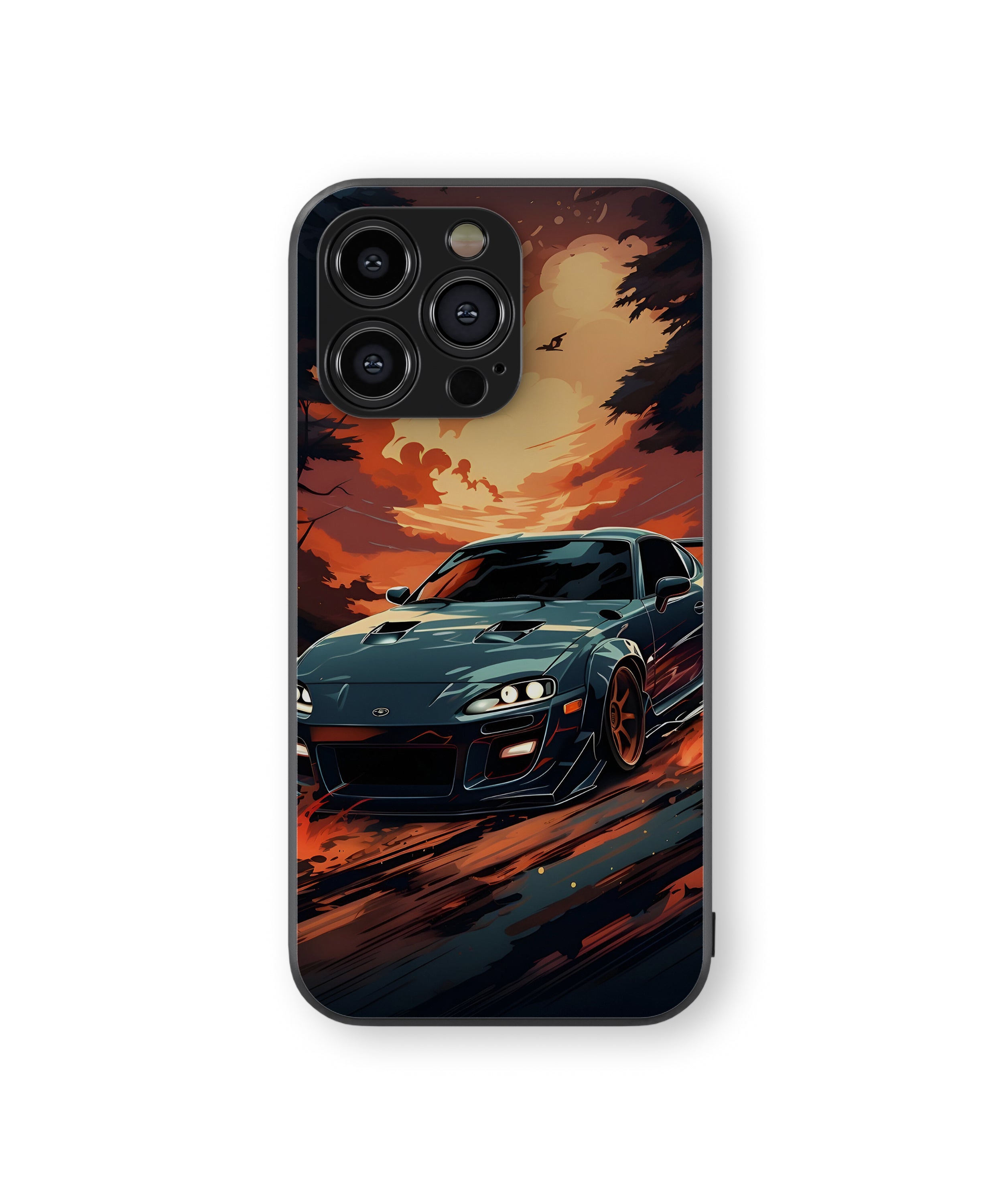 Supra Mk4 Jdm Hybrid Metal TPU Case