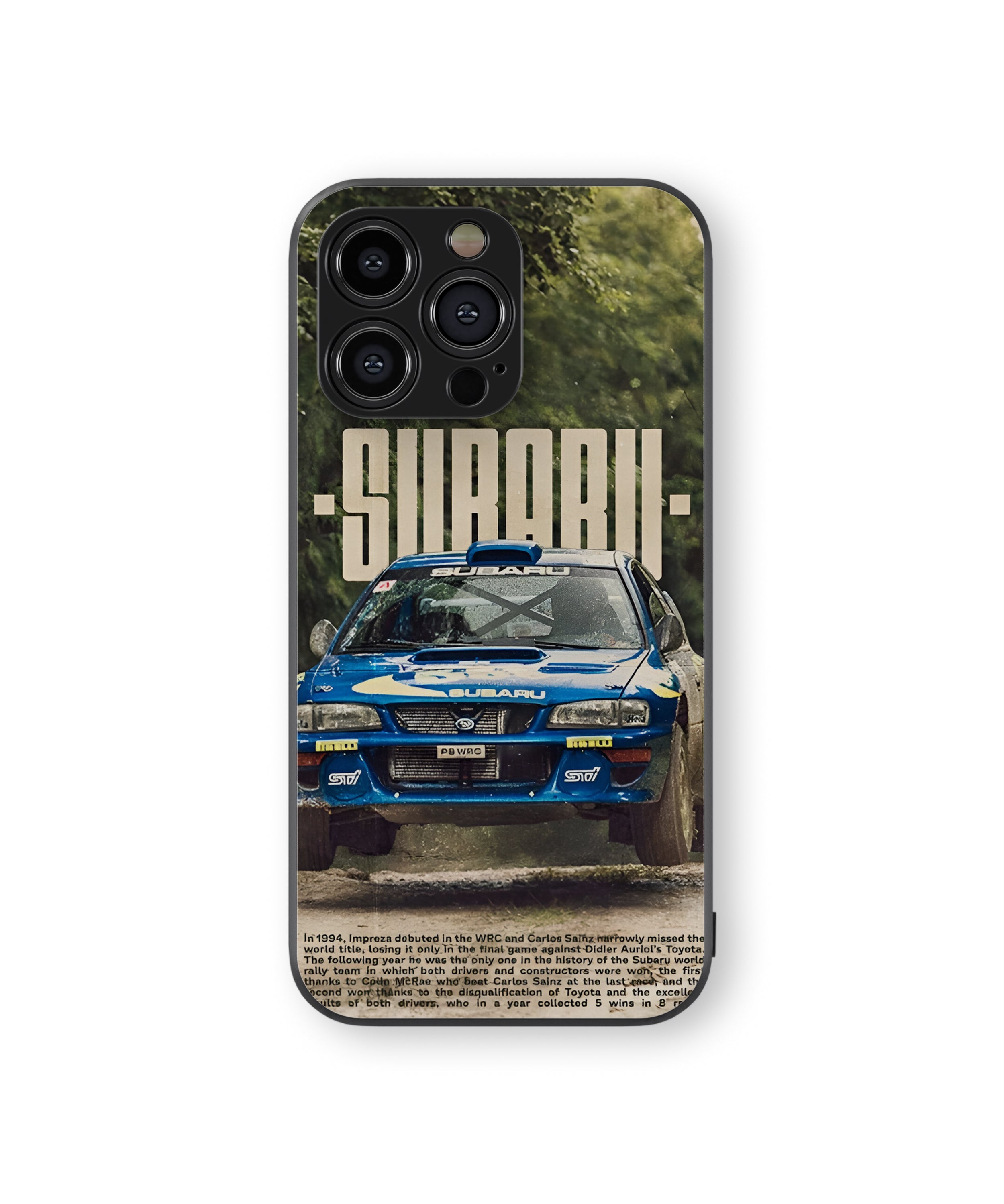 Subaru Hybrid Metal TPU Case