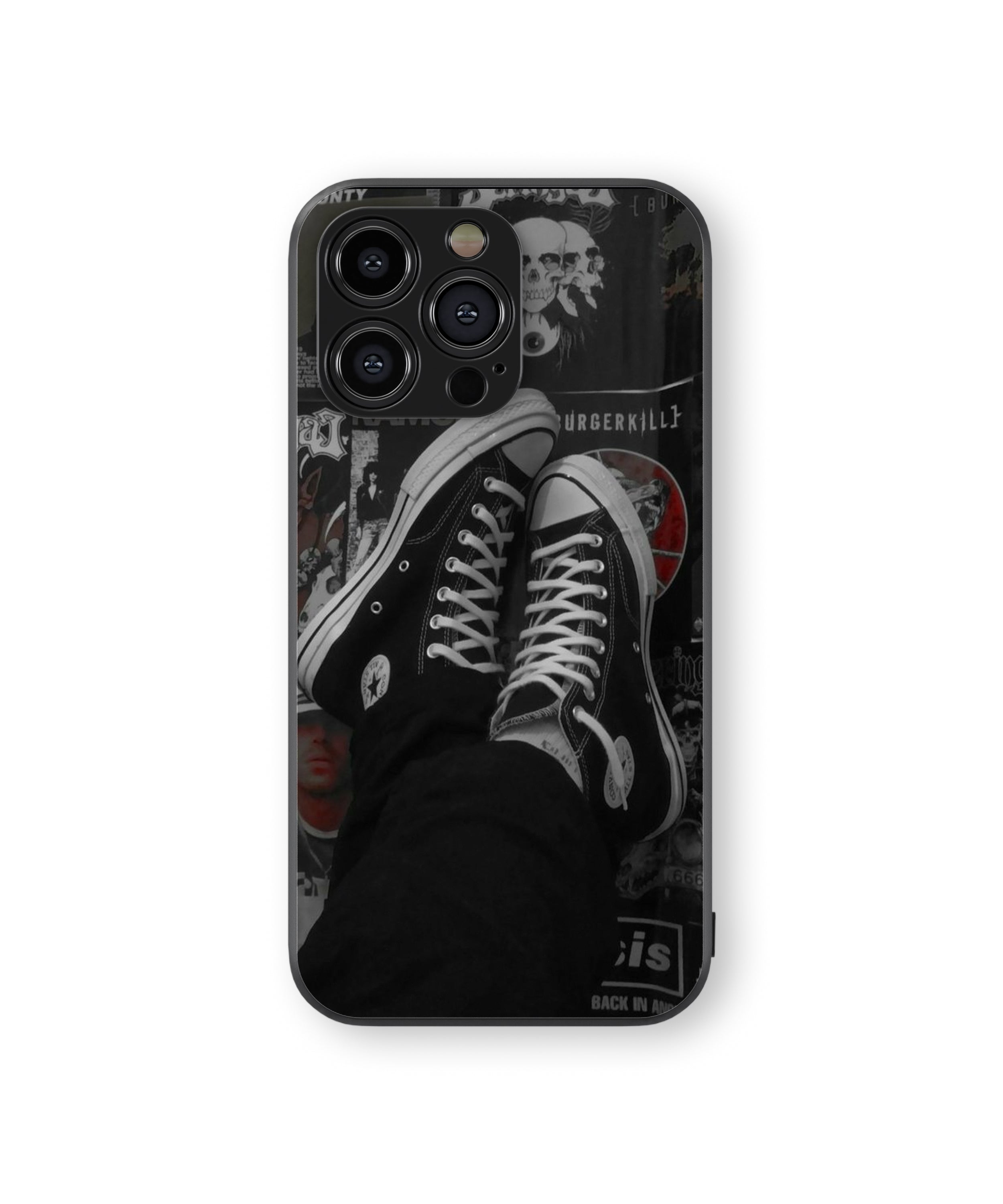 sneakers Hybrid Metal TPU Case