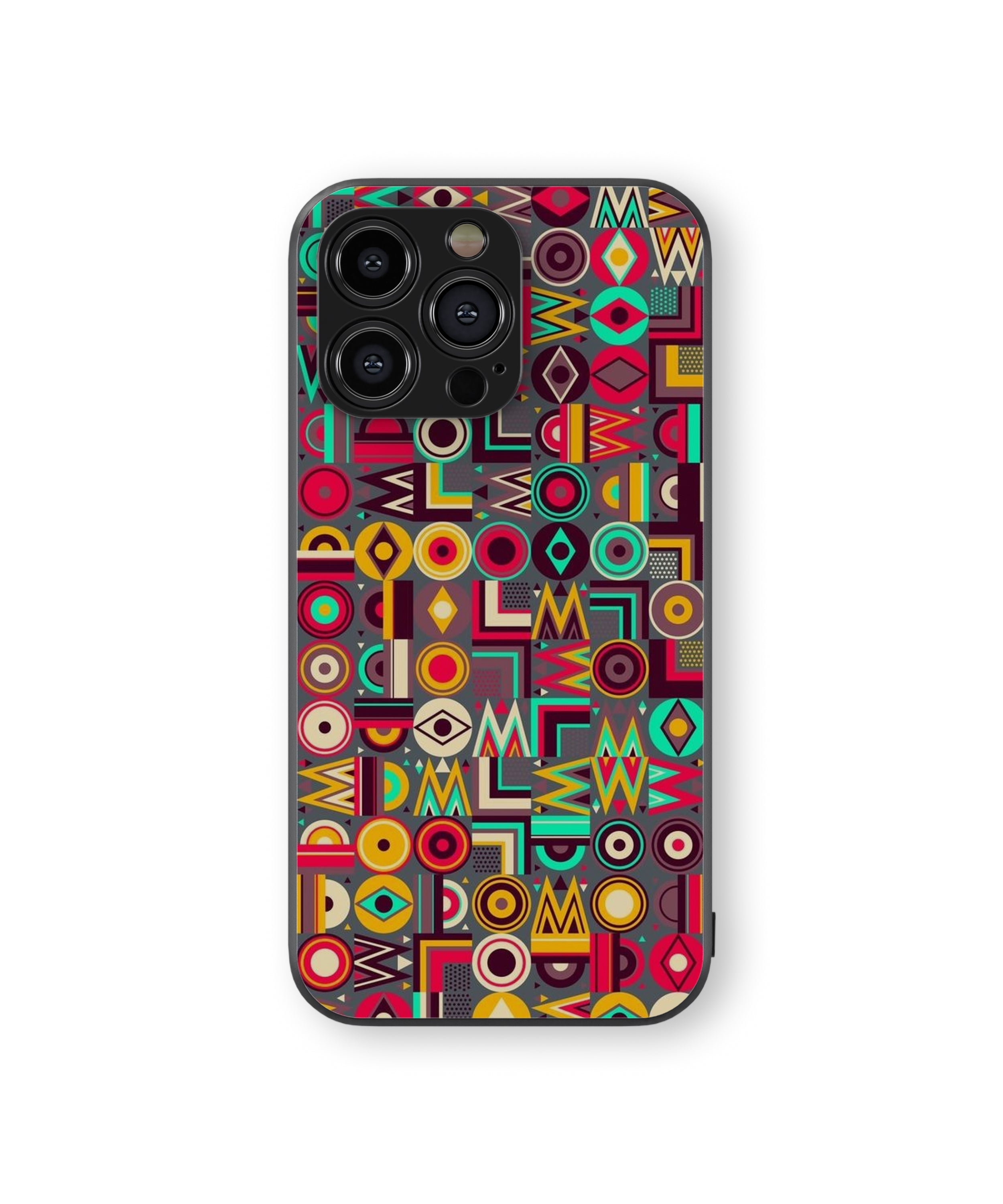 Russfuss Pattern Hybrid Metal TPU Case