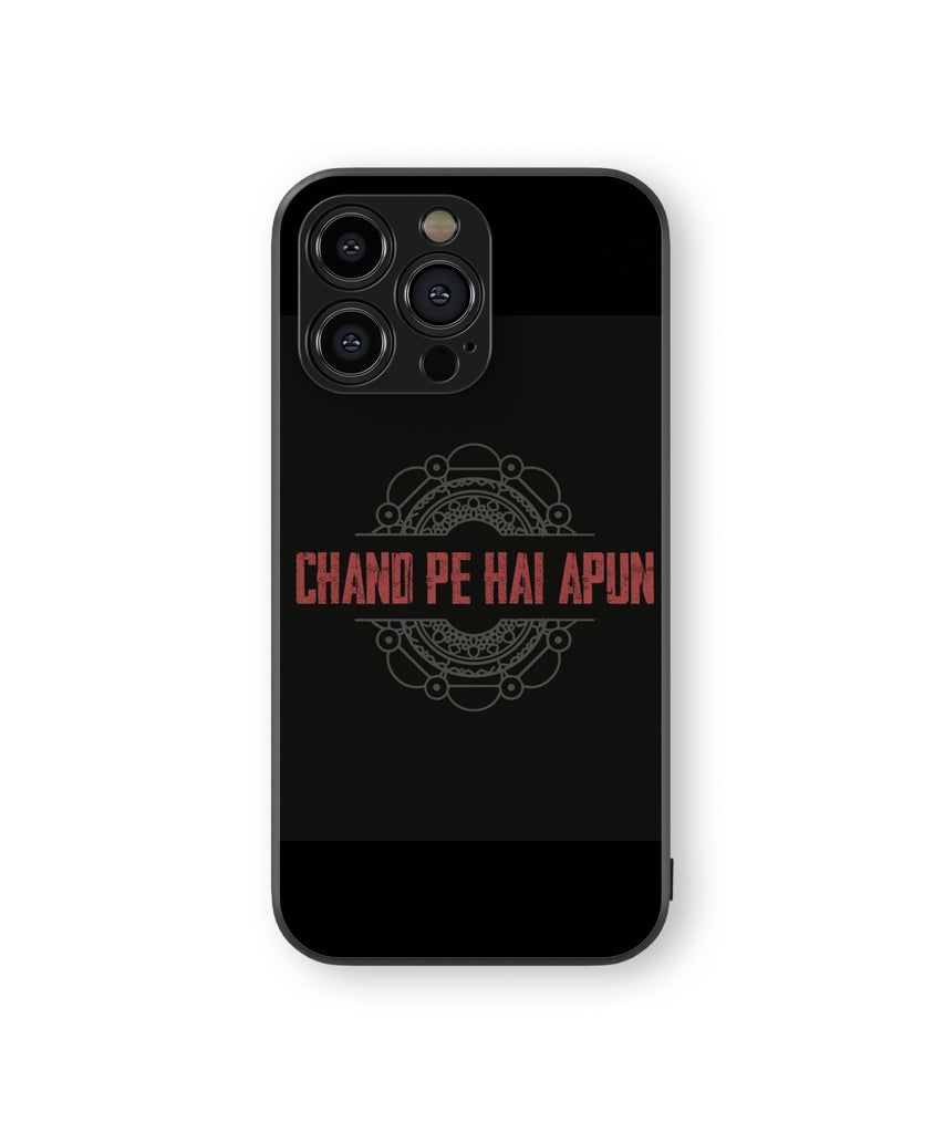 CHAND PE HAI APUN Hybrid Metal TPU Case