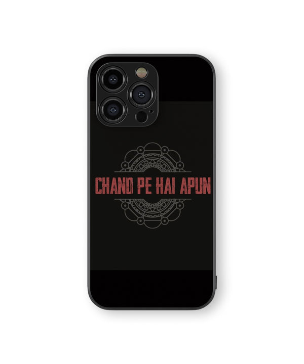 CHAND PE HAI APUN Hybrid Metal TPU Case