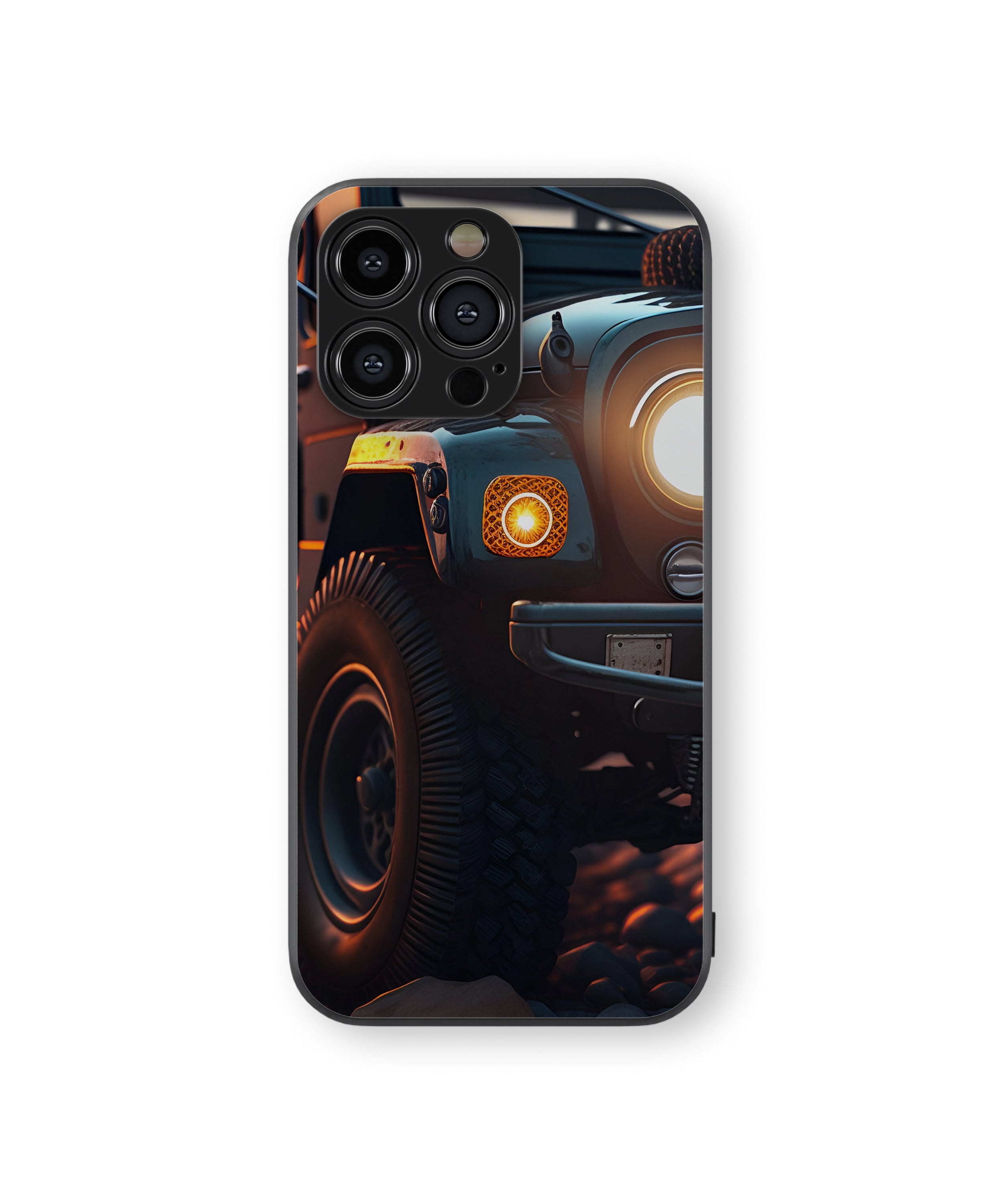 Jeep Hybrid Metal TPU Case