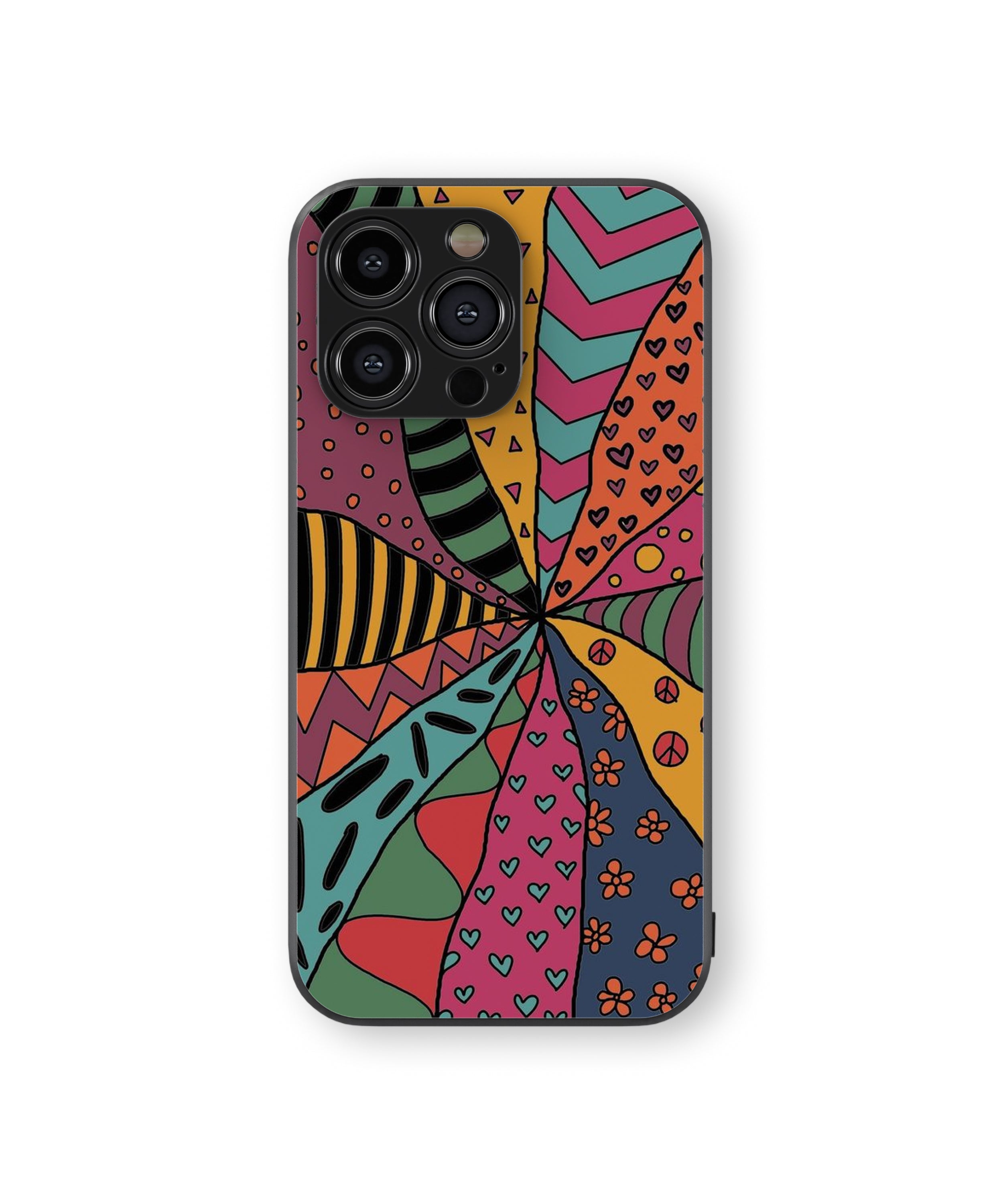 Pop Art Hybrid Metal TPU Case