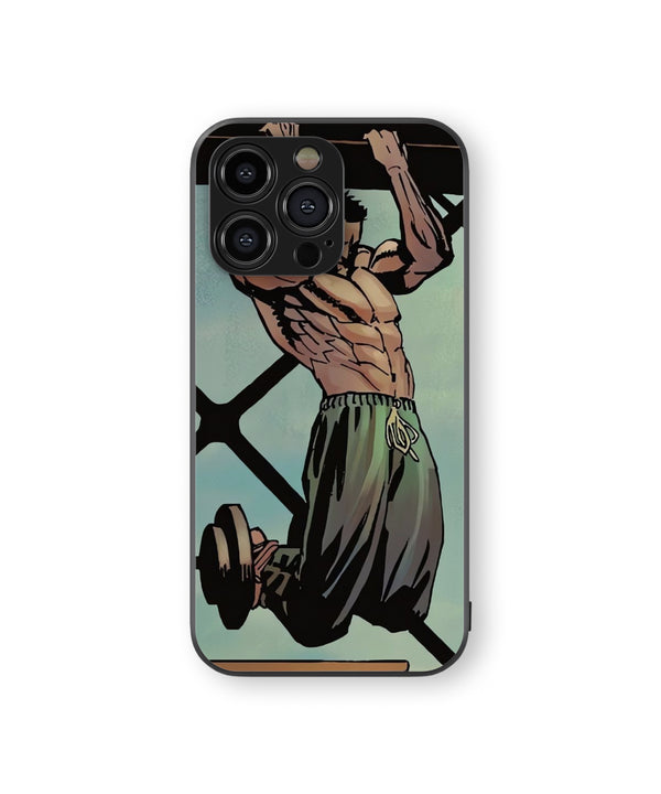 Bodybuilding Boy Hybrid Metal TPU Case