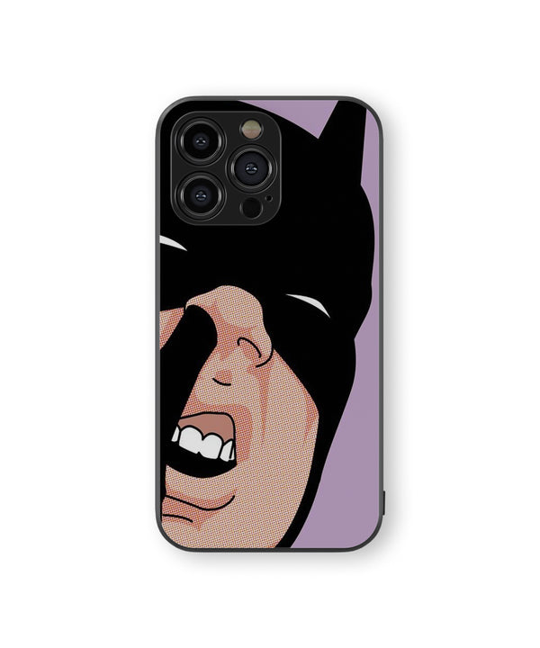 Bat Men Purple Hybrid TPU Case