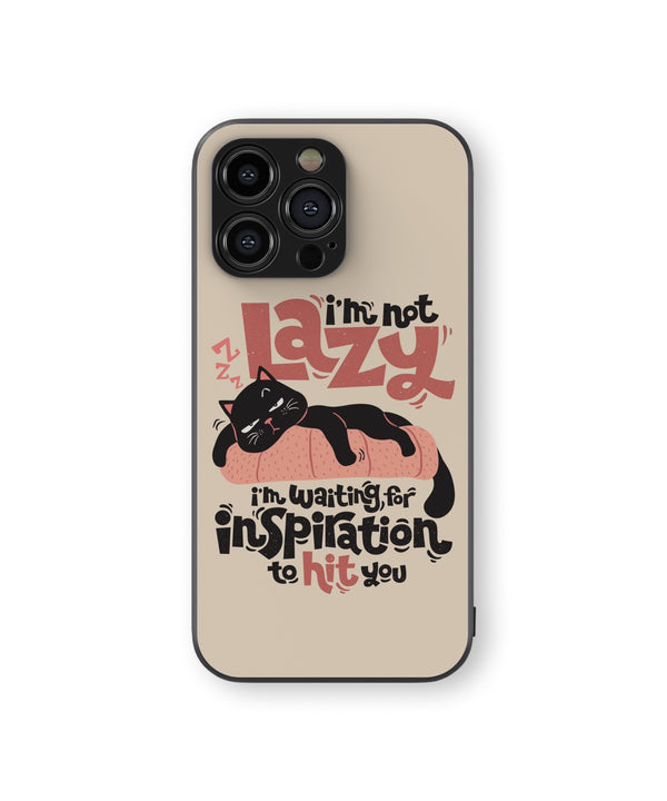 I am not Lazy Hybrid Metal TPU Case