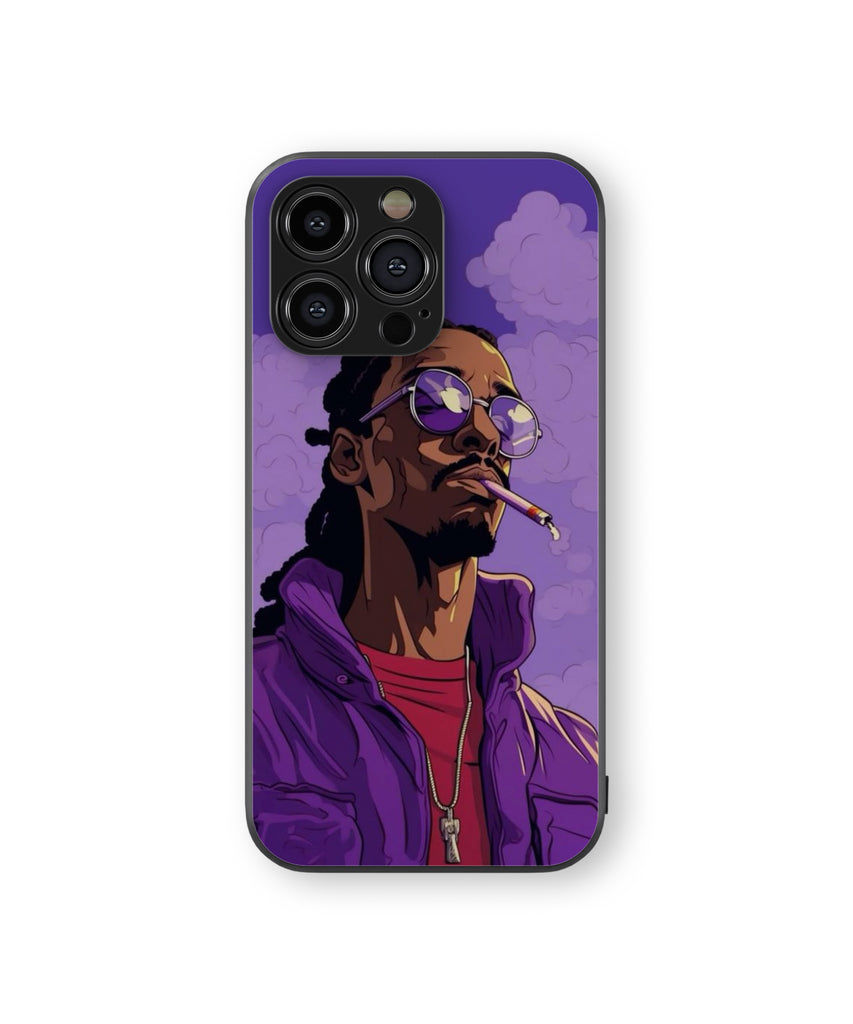 Smoking Hip Hop Hybrid Metal TPU Case