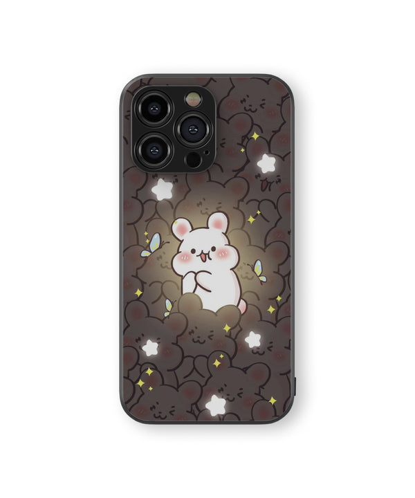 White Star Puppy Hybrid Metal TPU Case