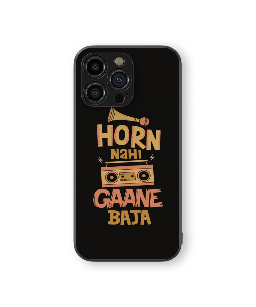 HORN NaHI GAANE BAJA, Hybrid Metal TPU Case