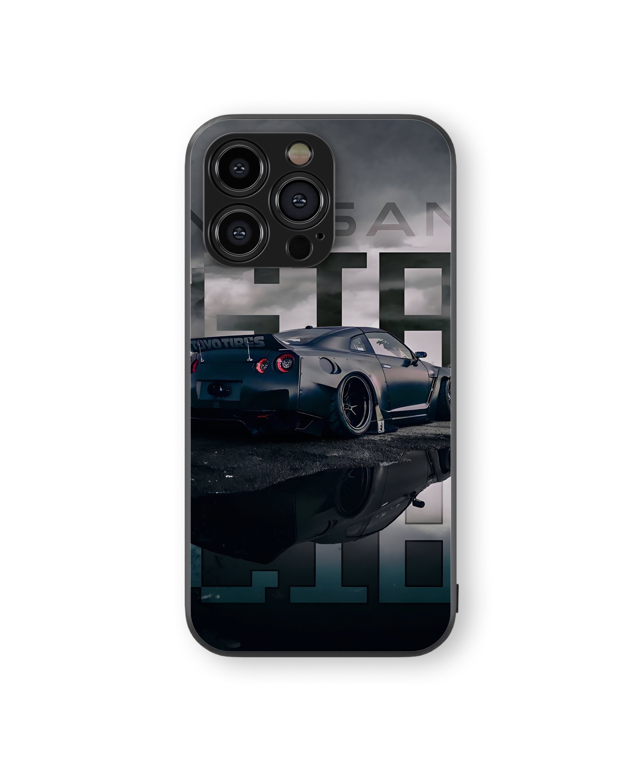 Nissan GTR Hybrid Metal TPU Case