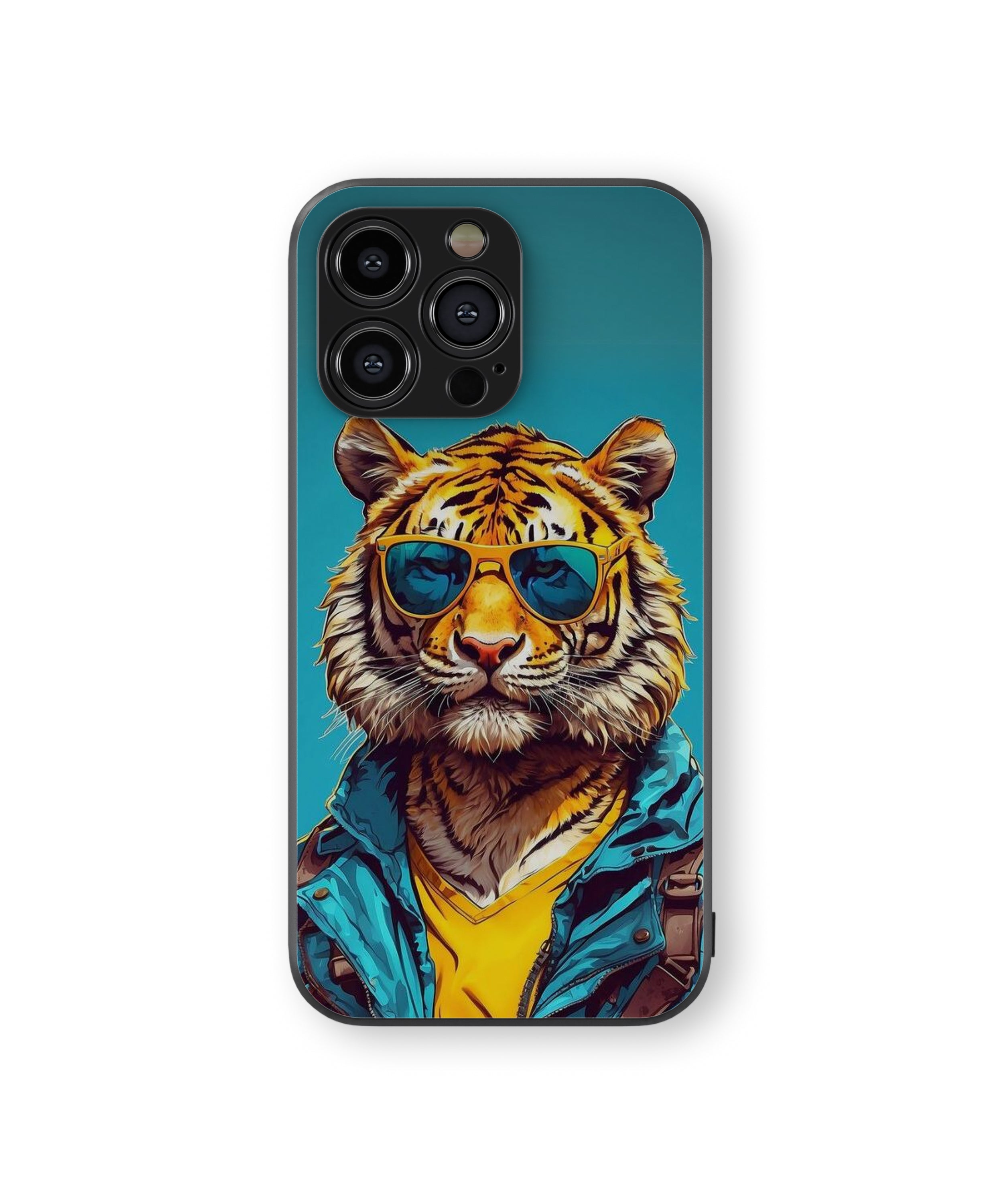 Tiger Hybrid Metal TPU Case