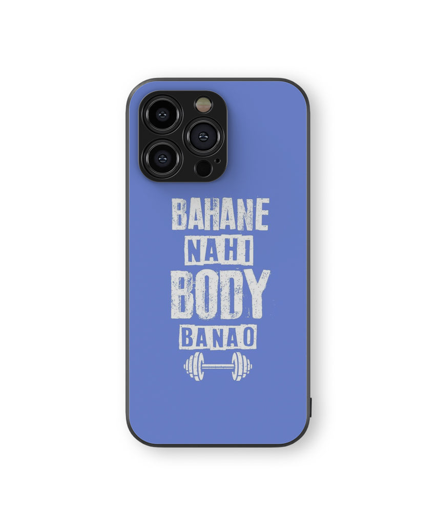 BAHANE NAHI BODY BANAO, Hybrid Metal TPU Case