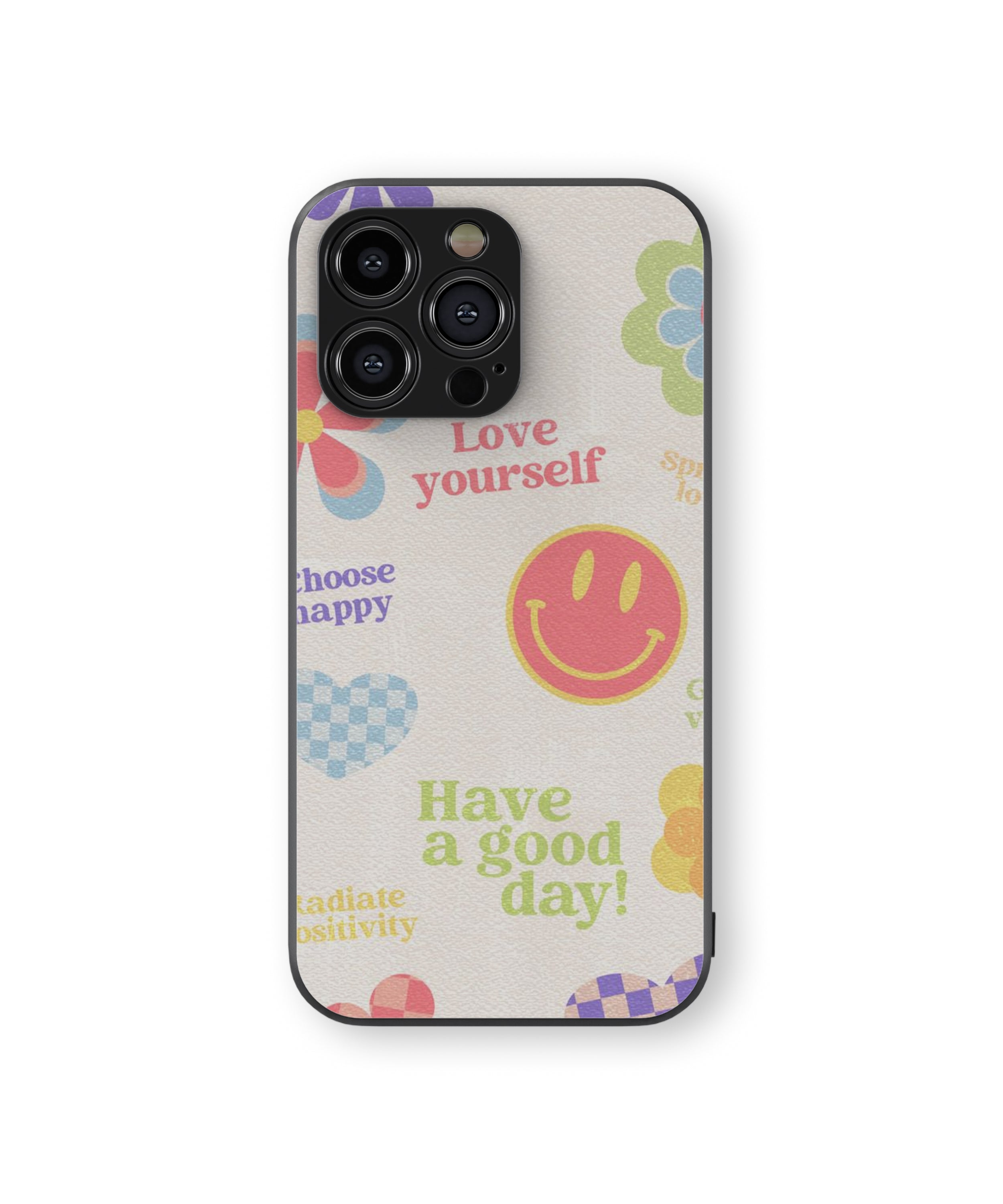 Love yourself Hybrid Metal TPU Case