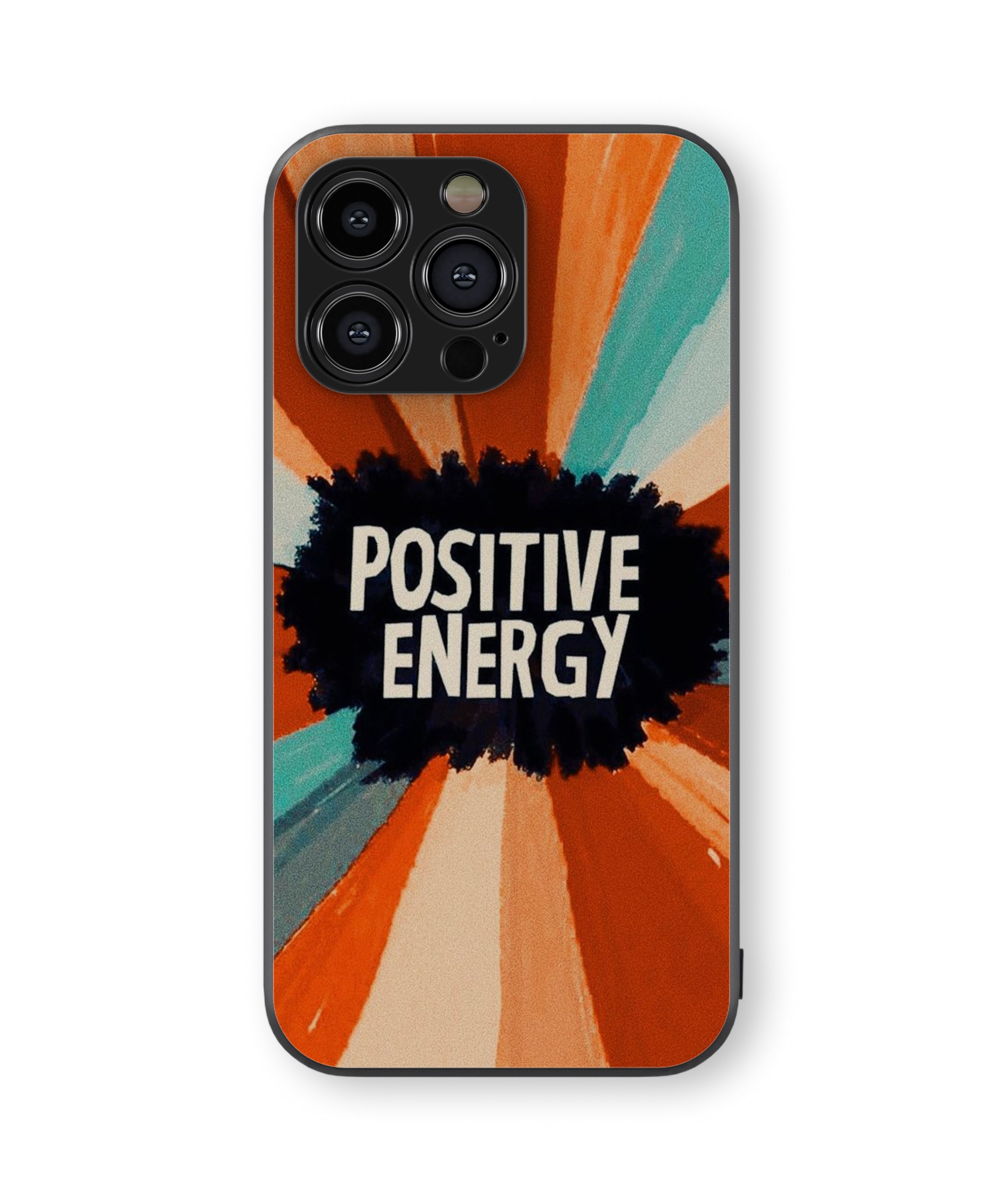 POSITIVE ENERGY Hybrid Metal TPU Case