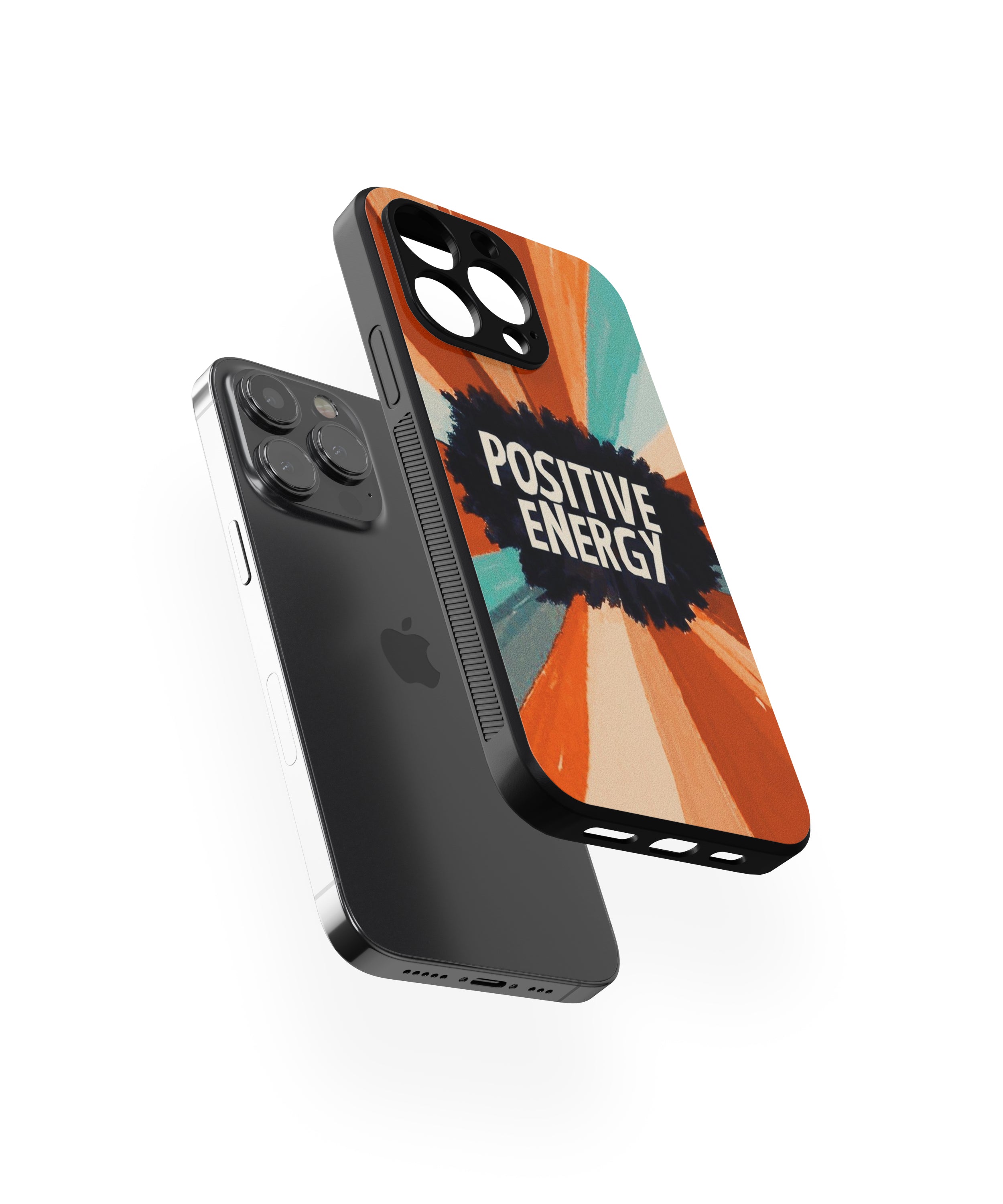 POSITIVE ENERGY Hybrid Metal TPU Case