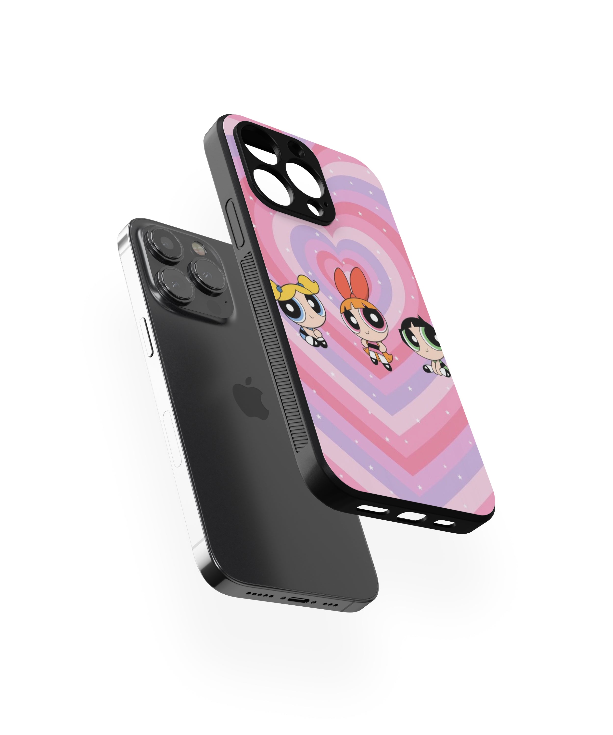 Powerpuff Girl Hybrid Metal TPU Case