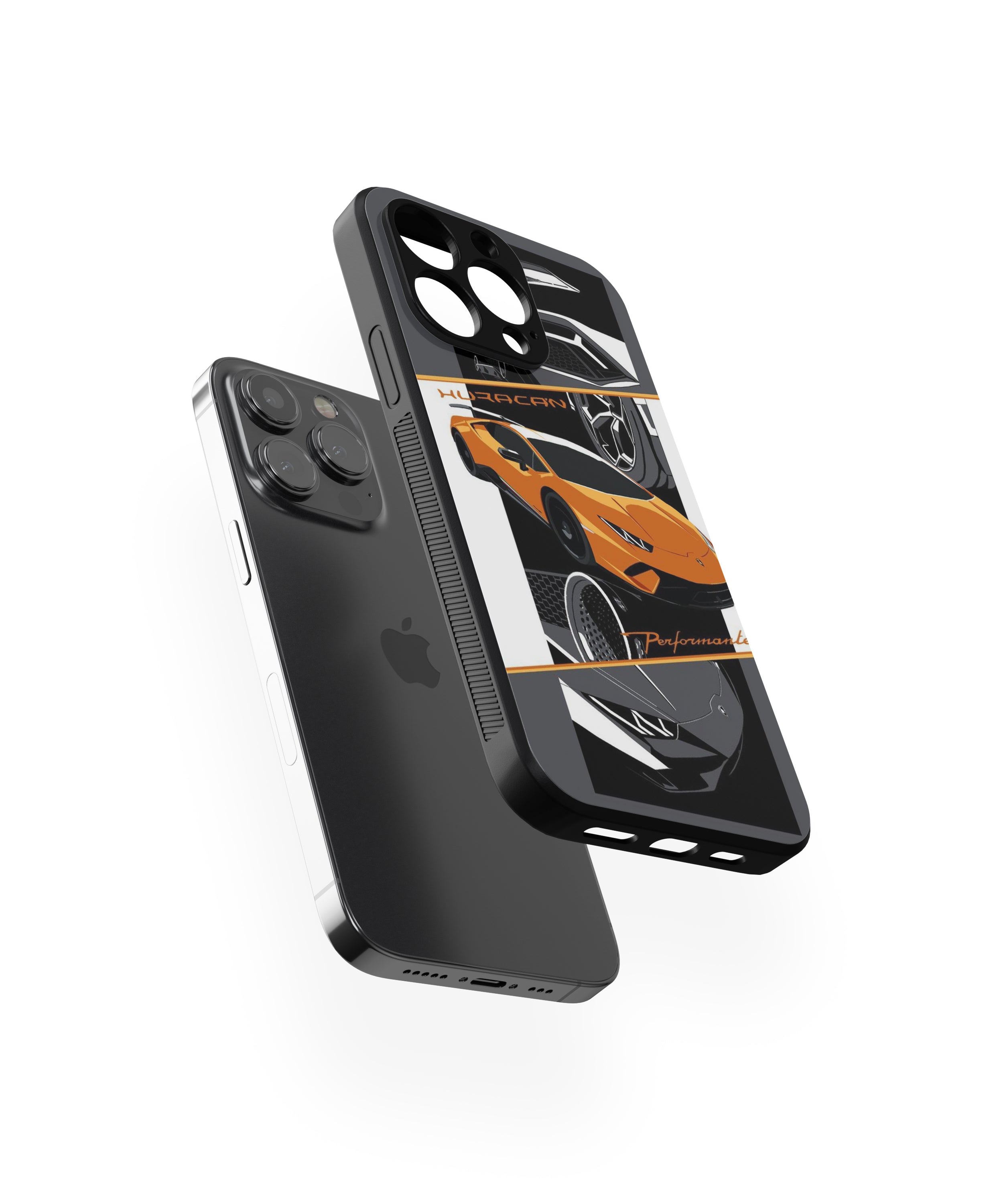 Huracan Hybrid Metal TPU Case