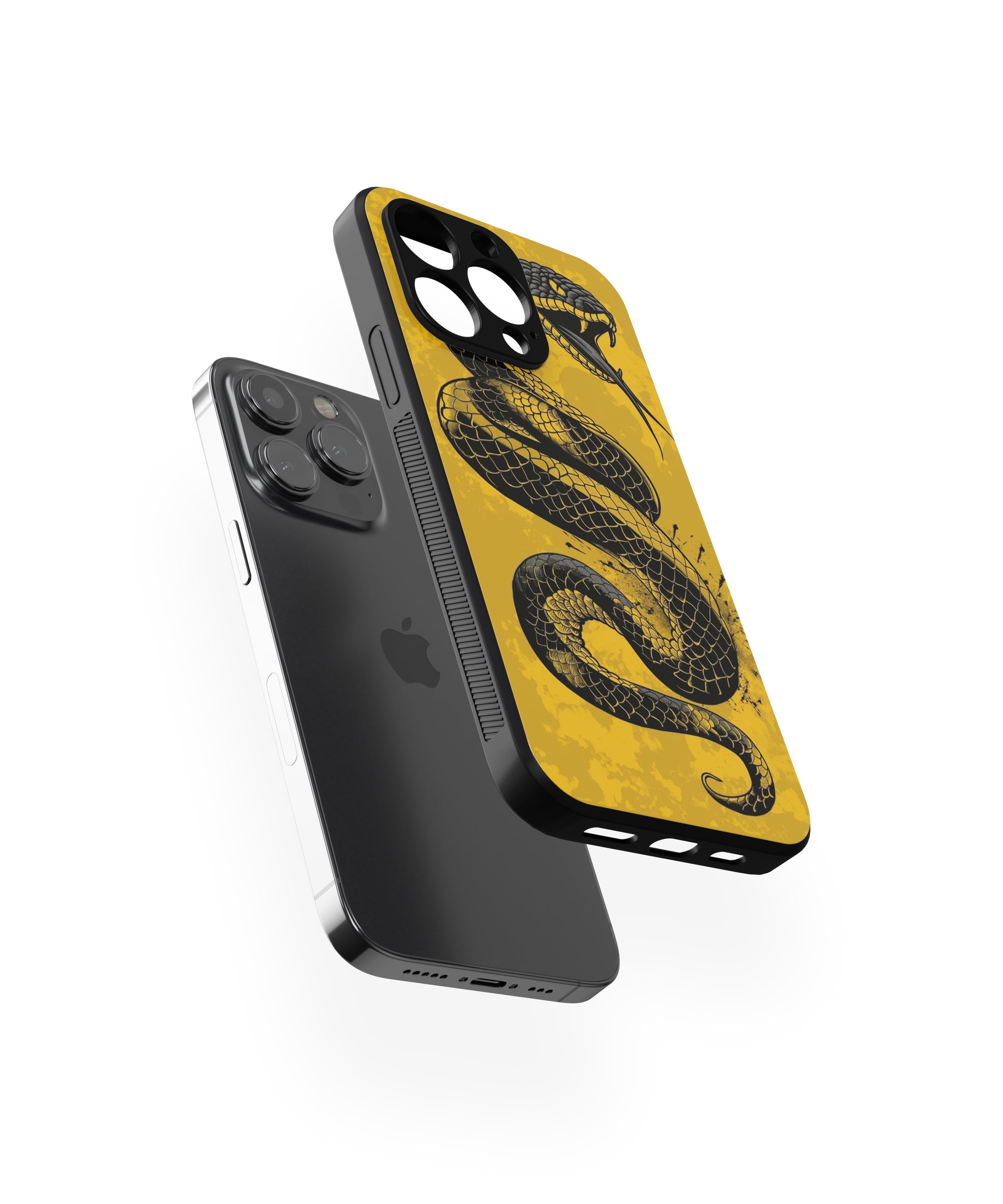 Snake Hybrid Metal TPU Case