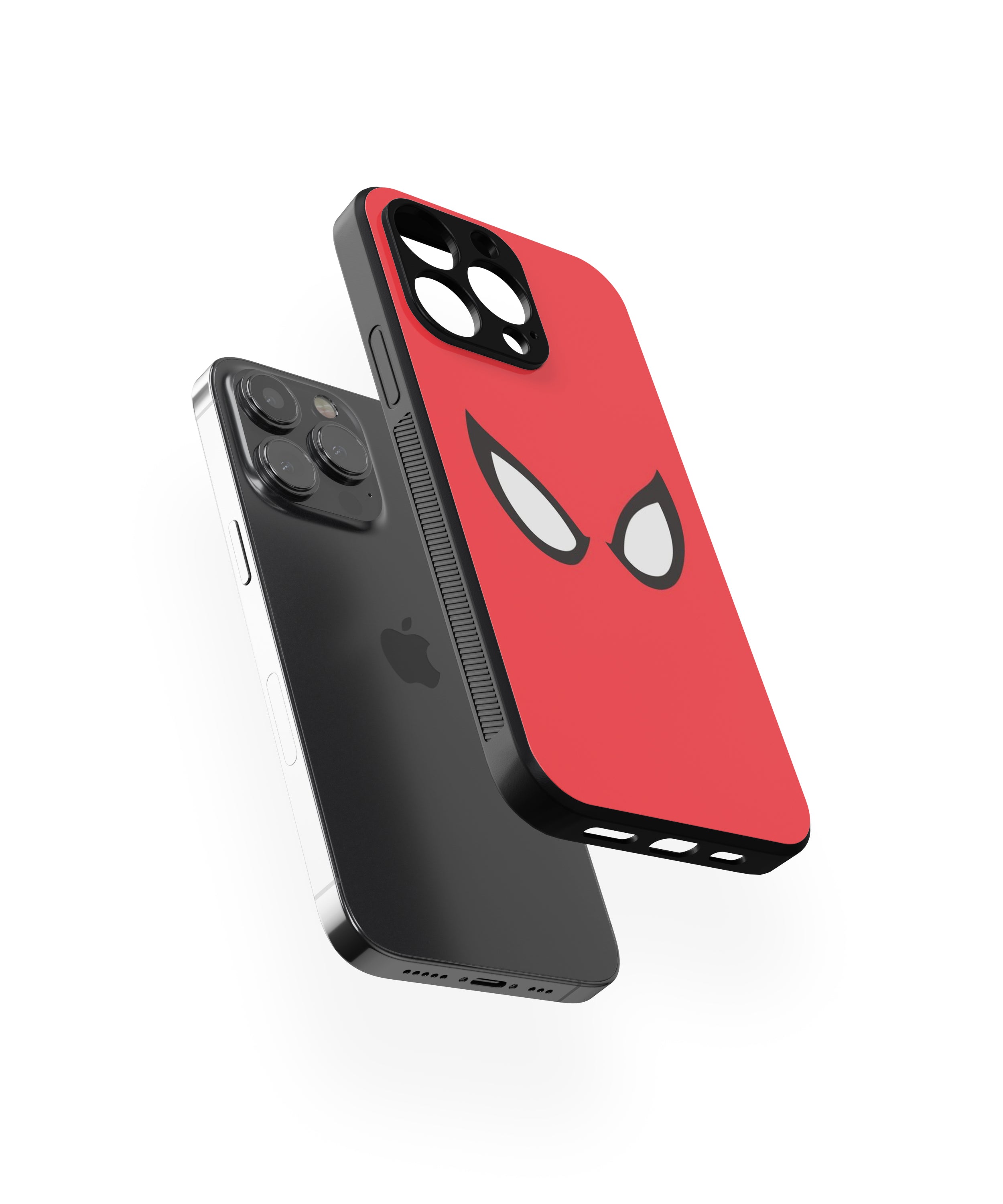 Red Black Eye Hybrid TPU Case