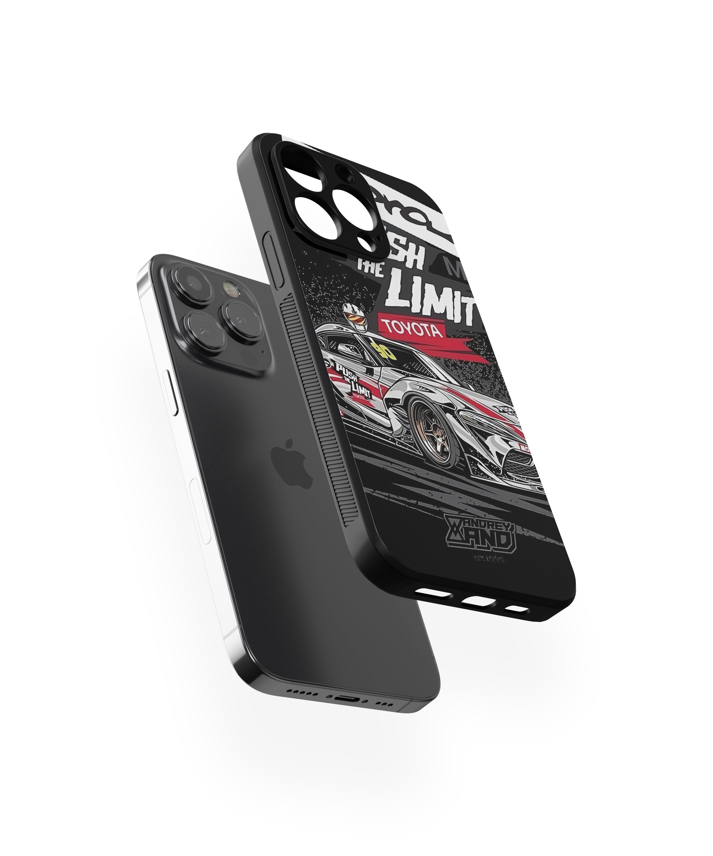 TOYOTA Hybrid Metal TPU Case