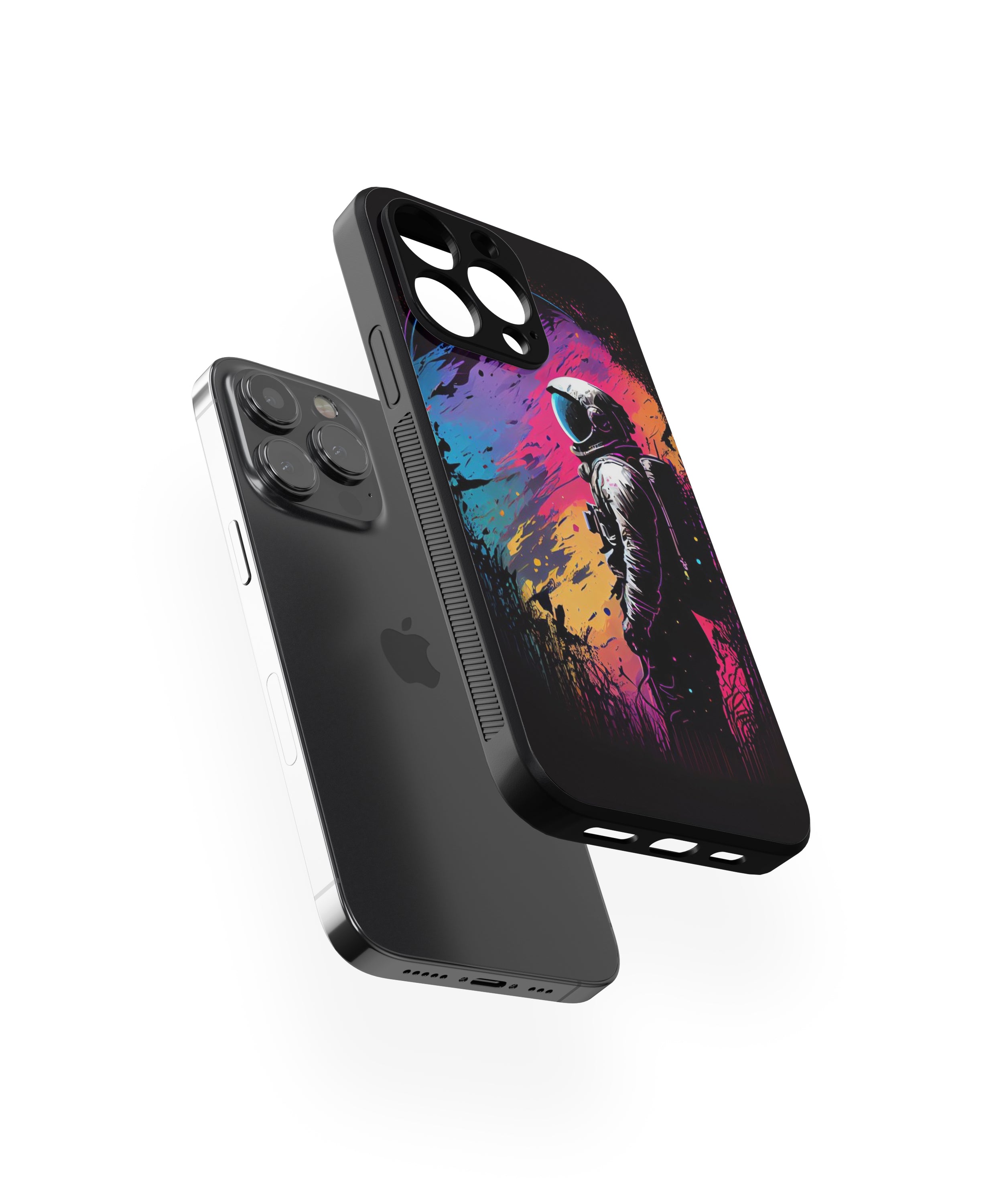 Colourful Astro Hybrid Metal TPU Case