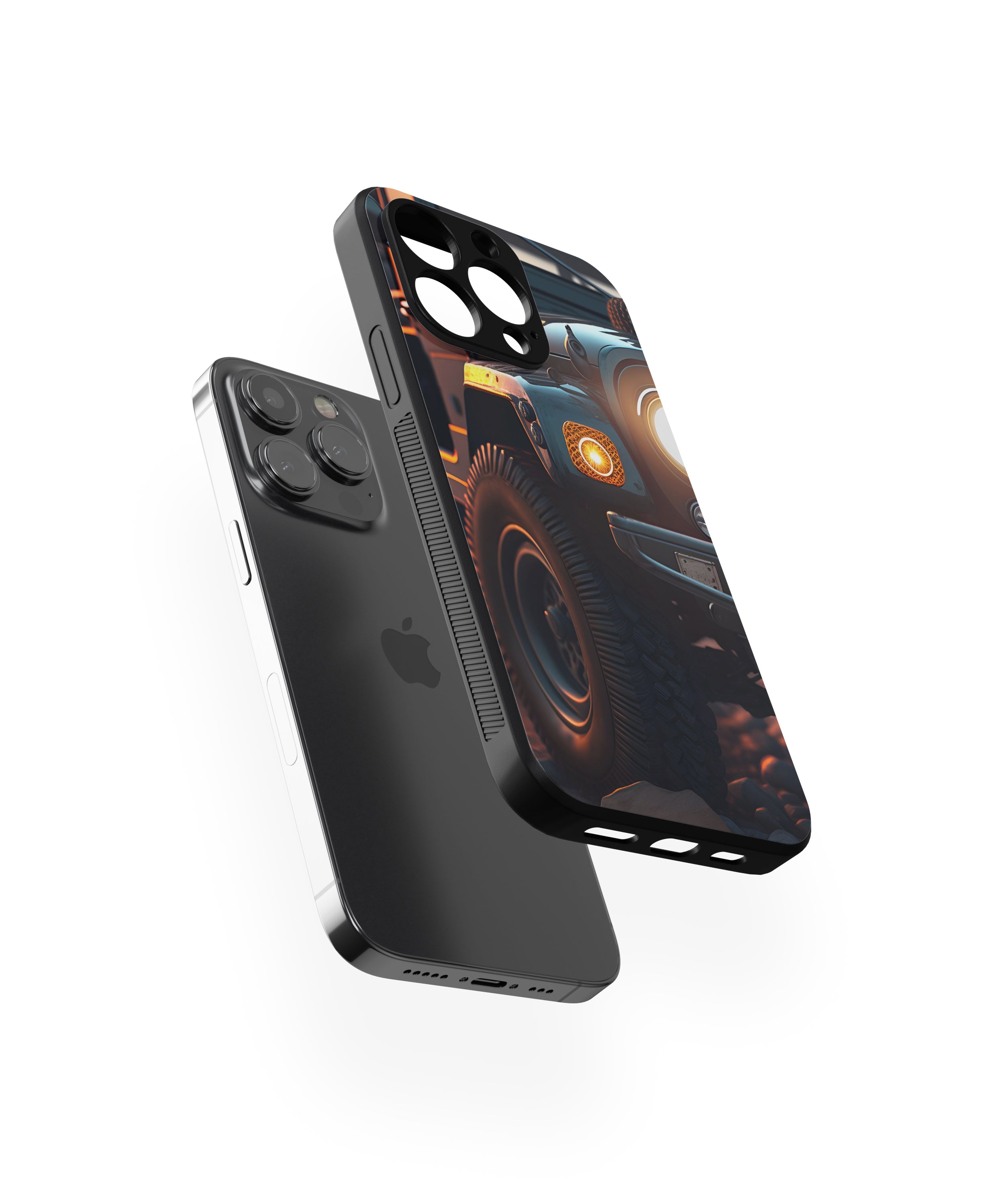 Jeep Hybrid Metal TPU Case