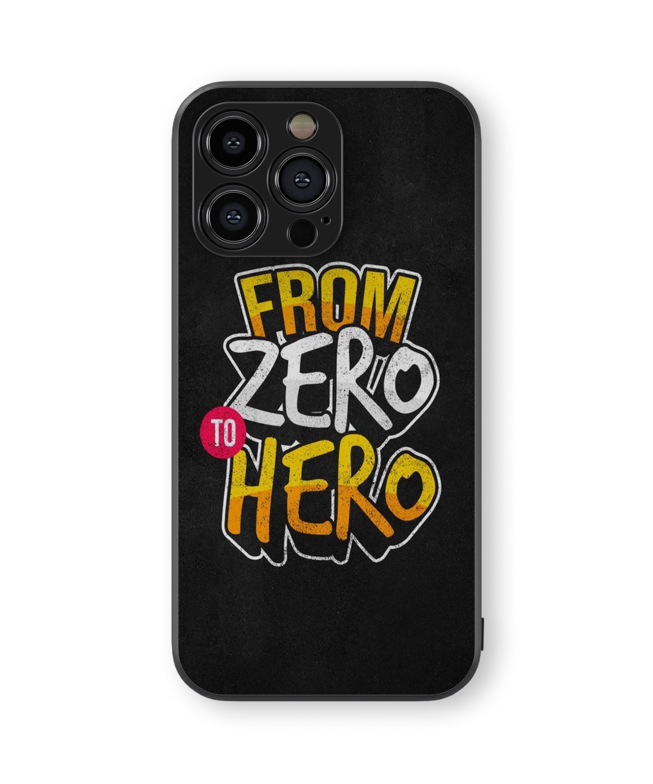 From Zero To Hero Hybrid Metal TPU Case