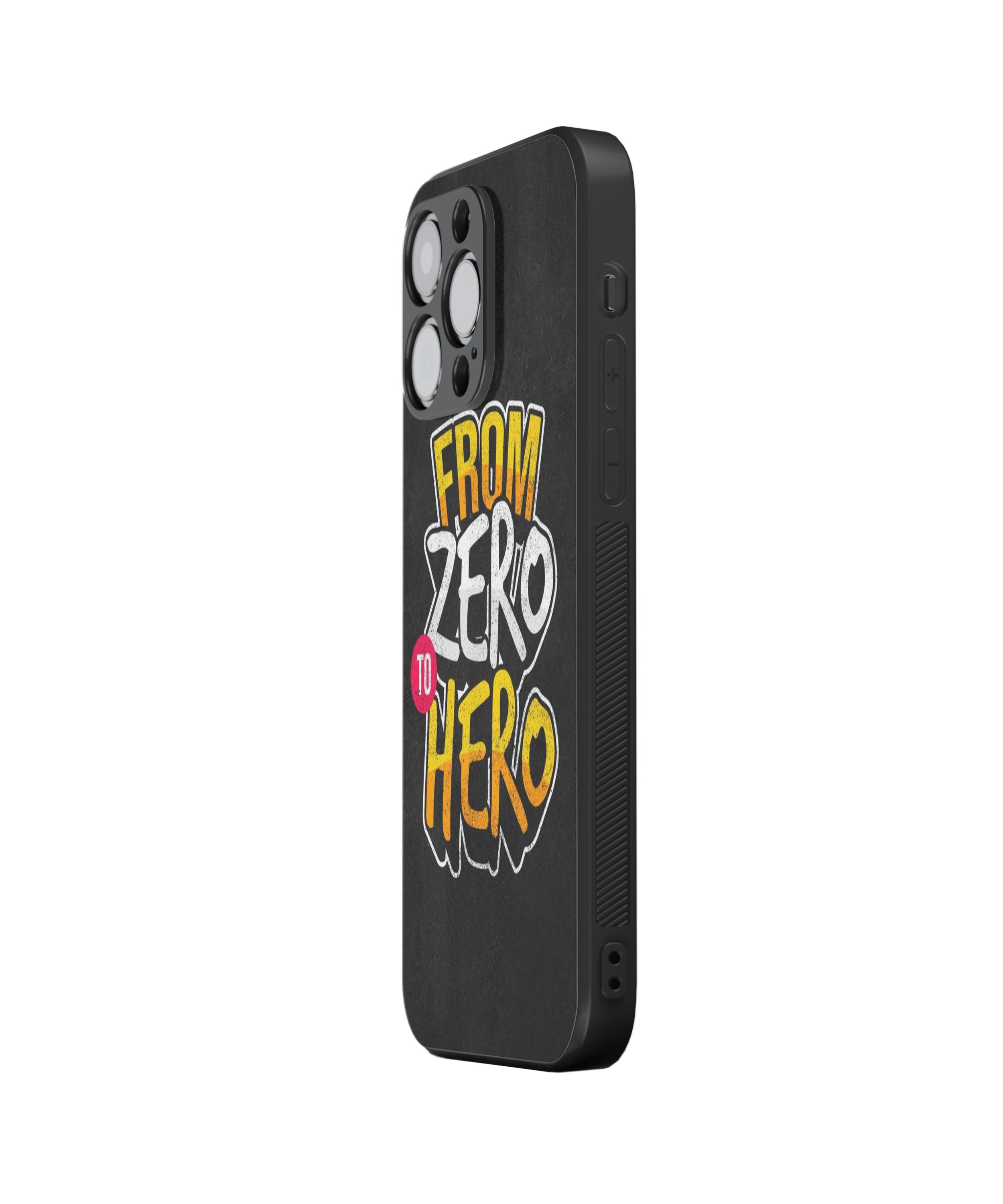 From Zero To Hero Hybrid Metal TPU Case