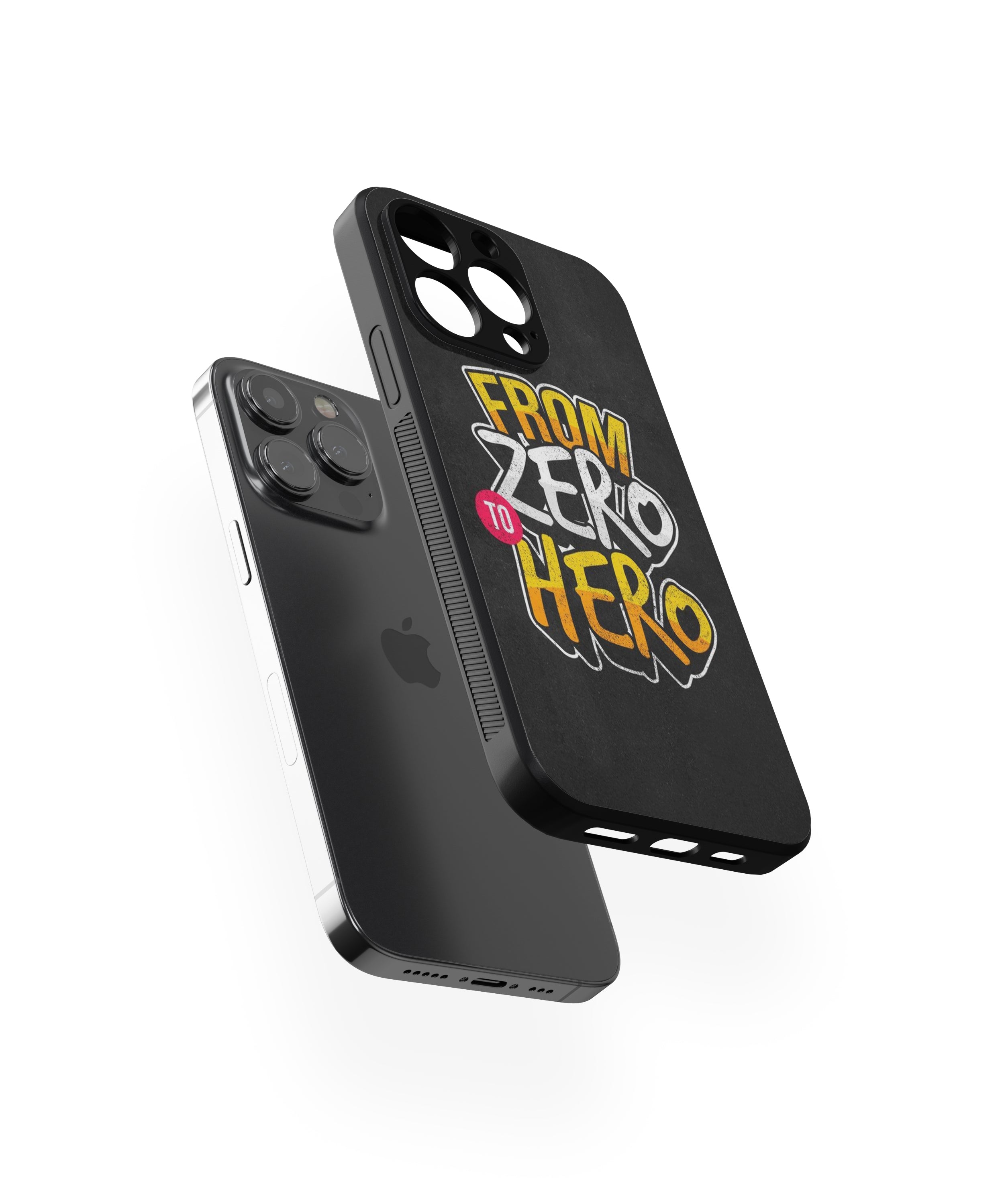 From Zero To Hero Hybrid Metal TPU Case