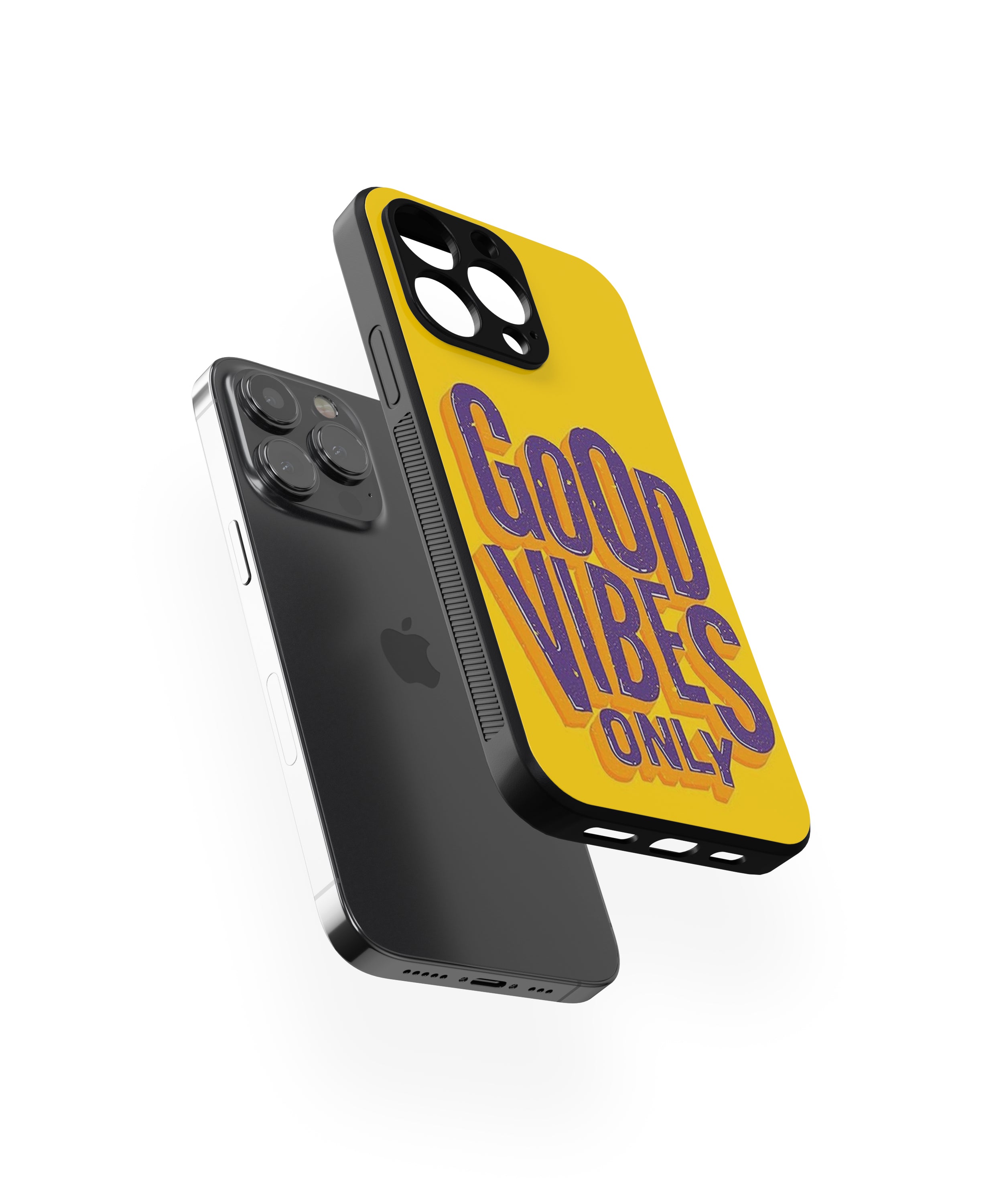 Good Vibes Hybrid Metal TPU Case