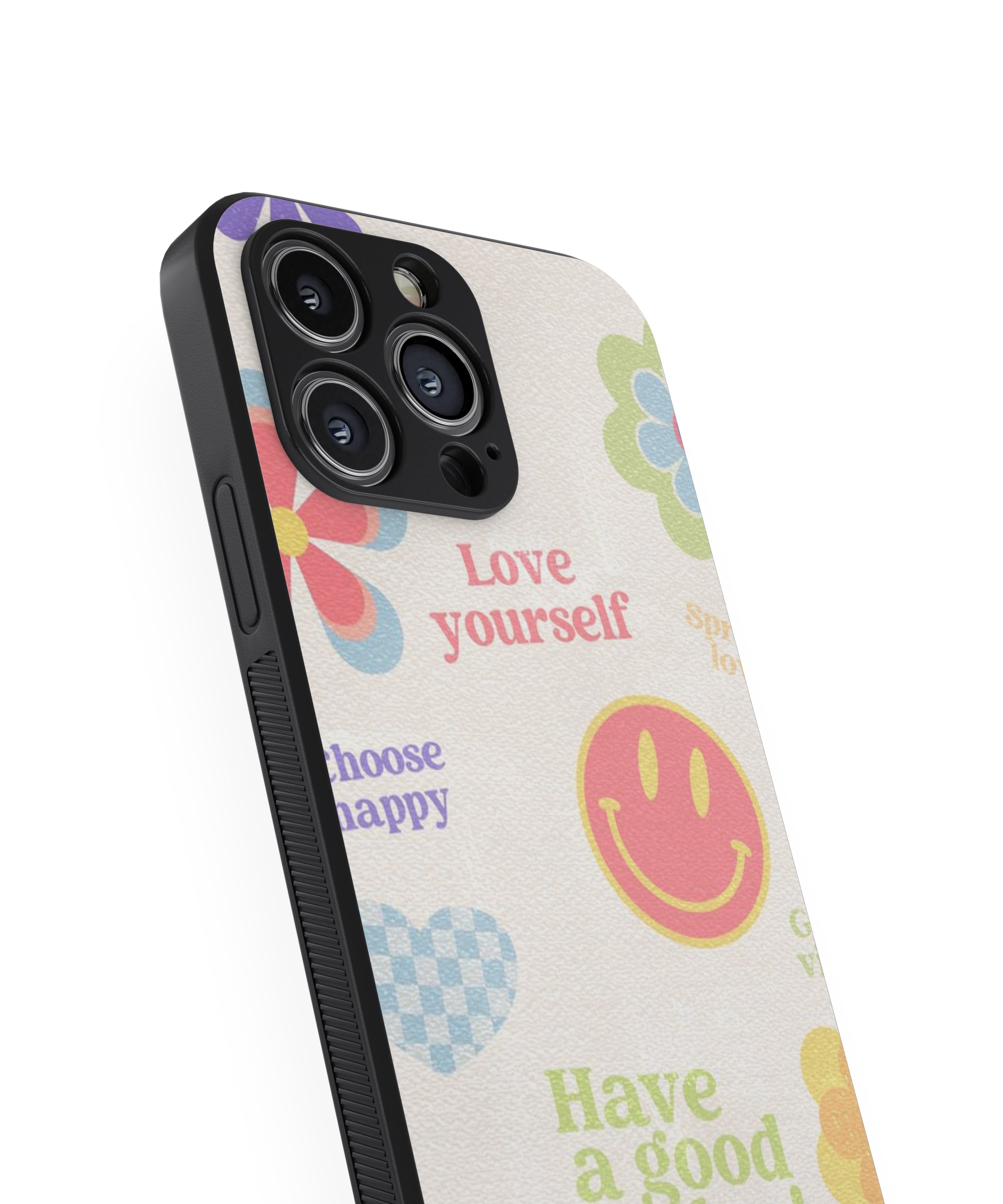 Love yourself Hybrid Metal TPU Case