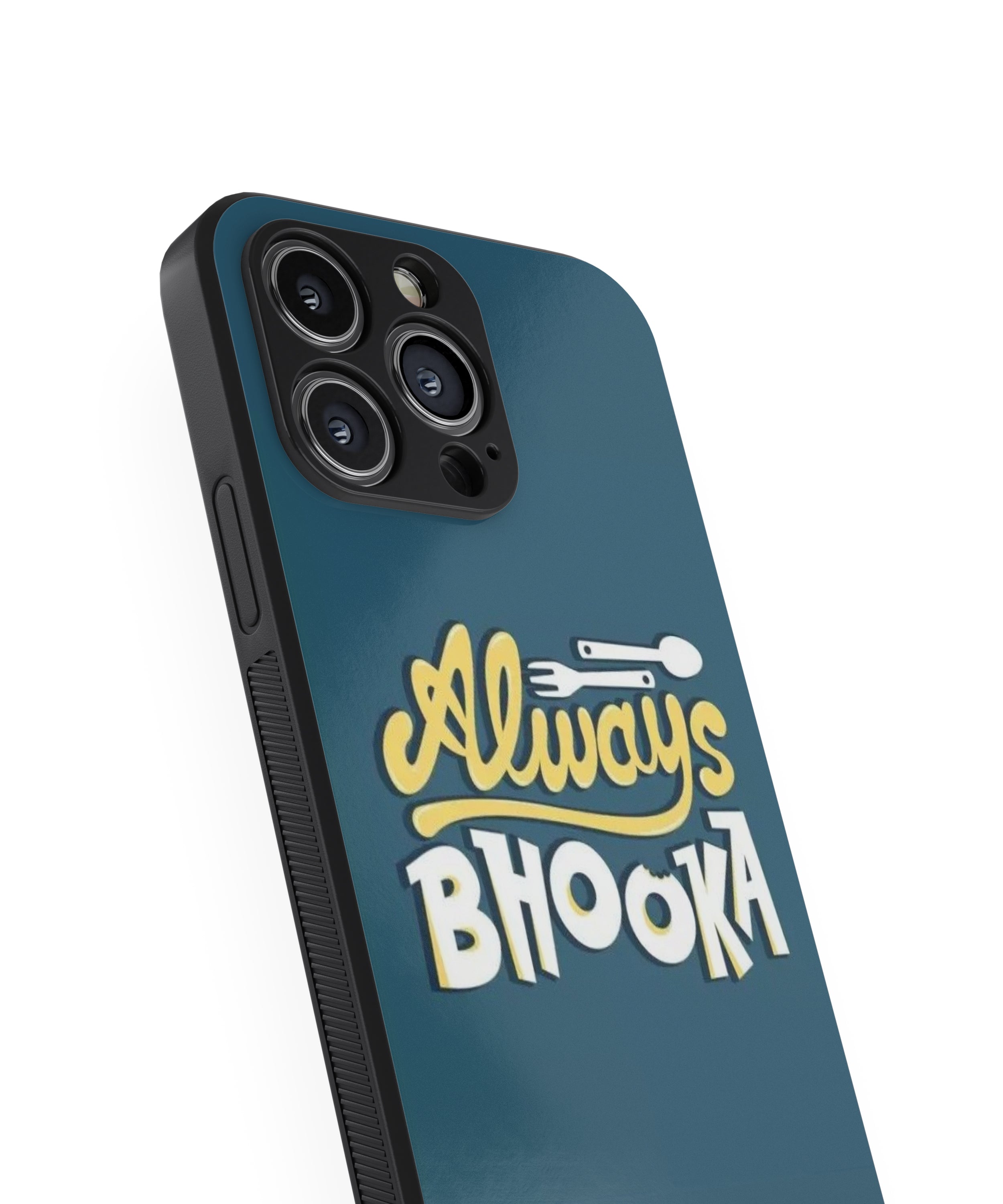 Always Bhookha Hybrid Metal TPU Case