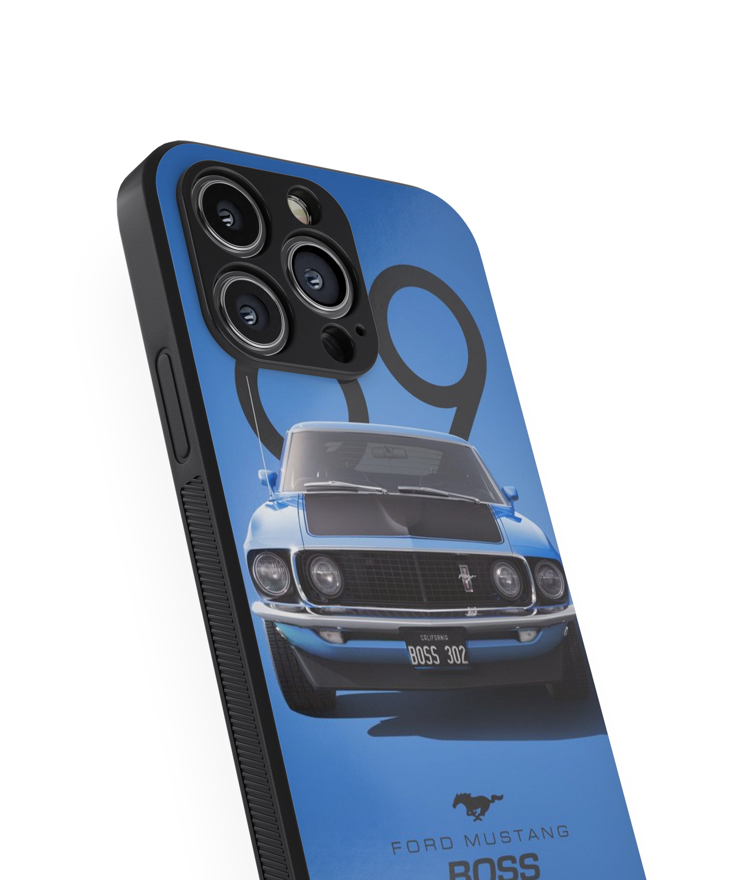 FORD MUSTANG BOSS 302  Hybrid Metal TPU Case