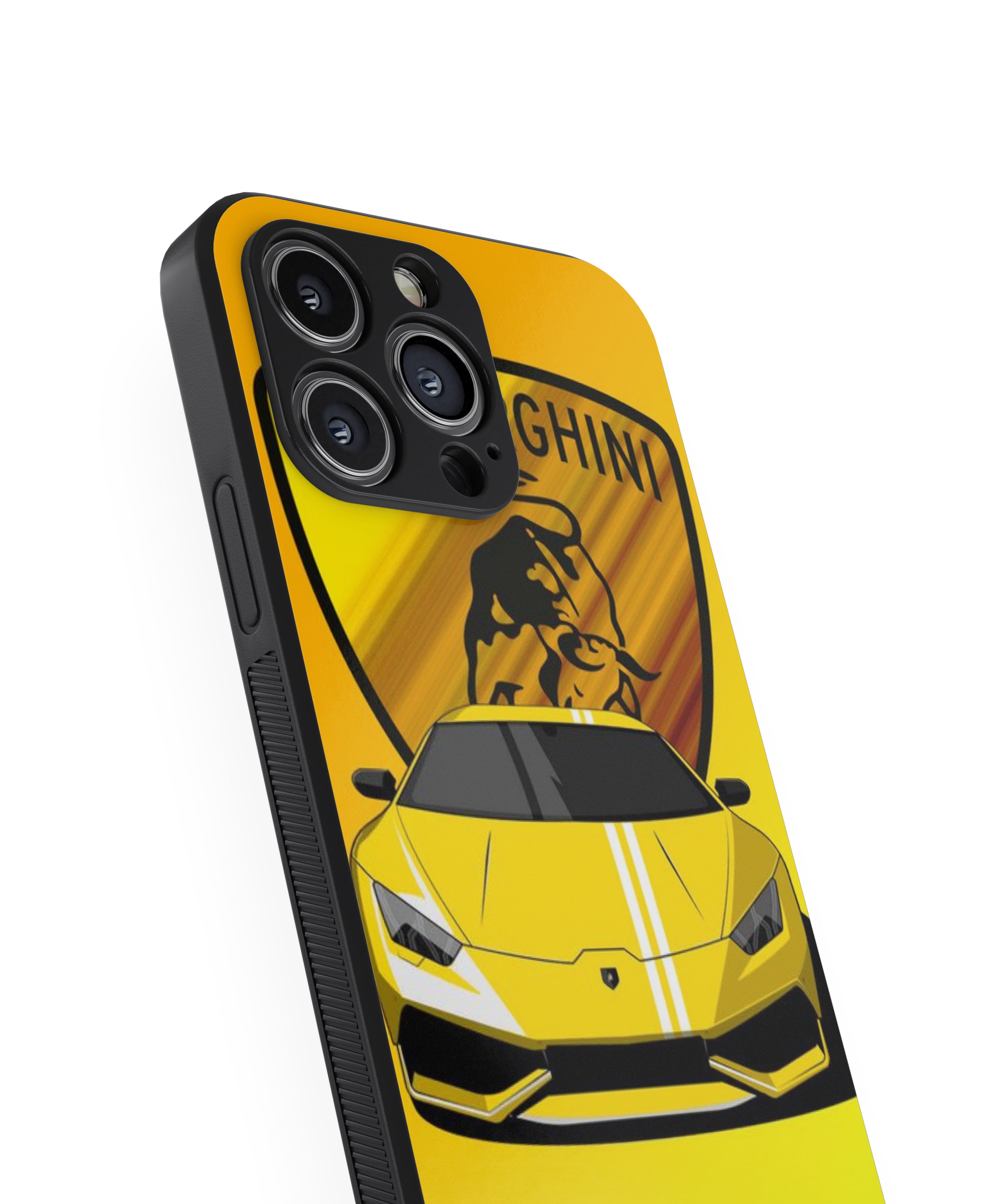 Lamborghini Hybrid Metal TPU Case