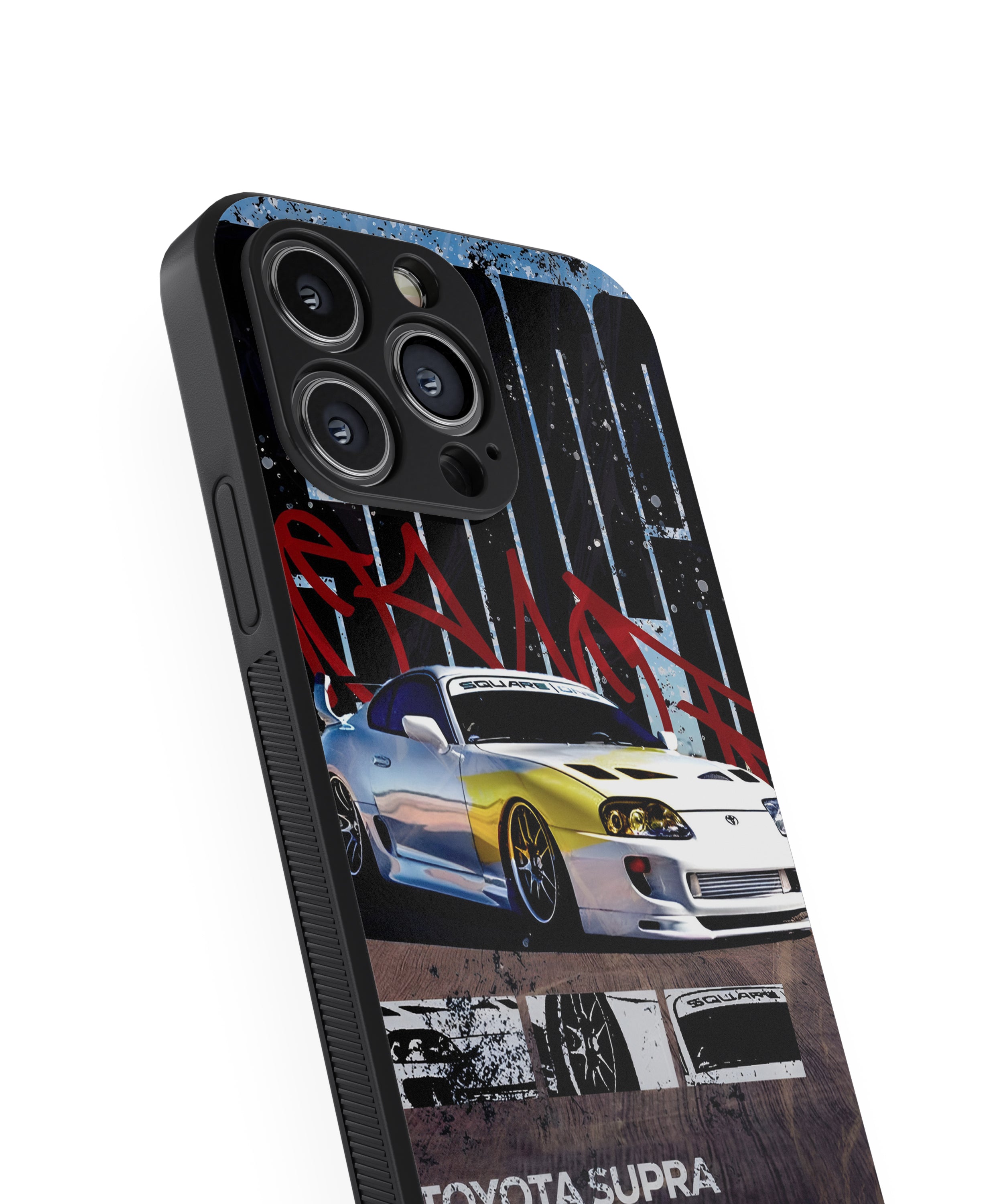 Toyota Supra Hybrid Metal TPU Case