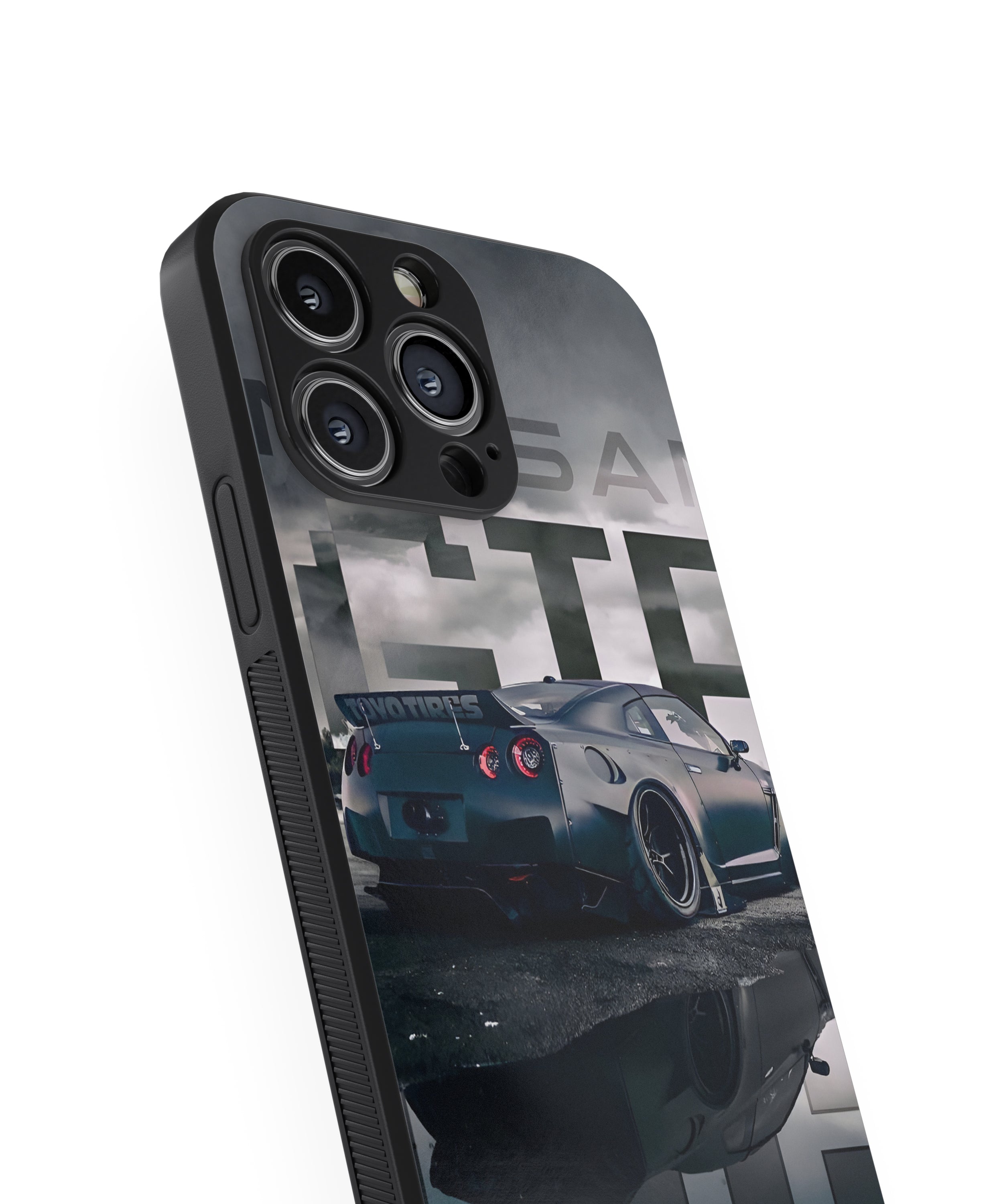 Nissan GTR Hybrid Metal TPU Case