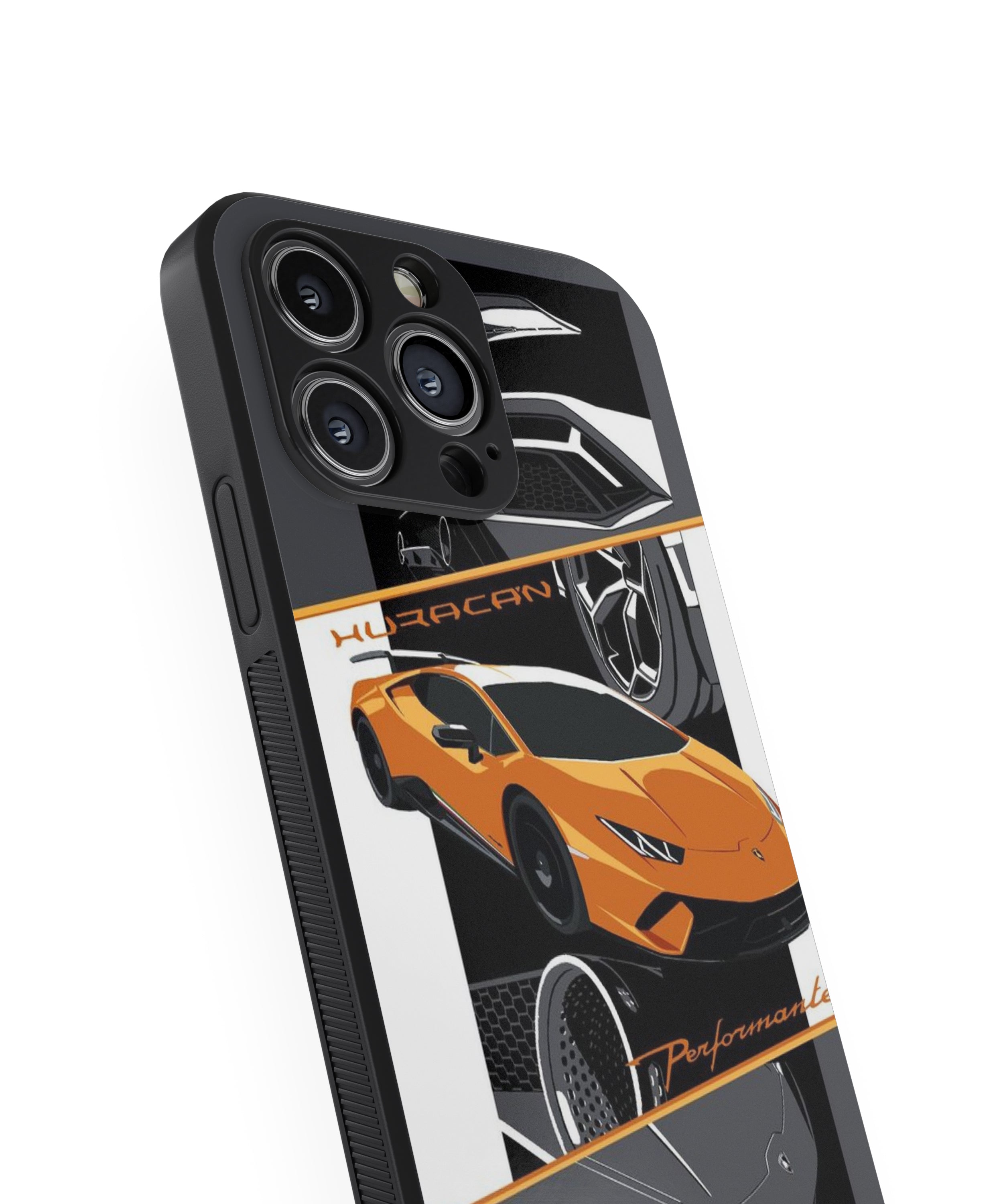 Huracan Hybrid Metal TPU Case