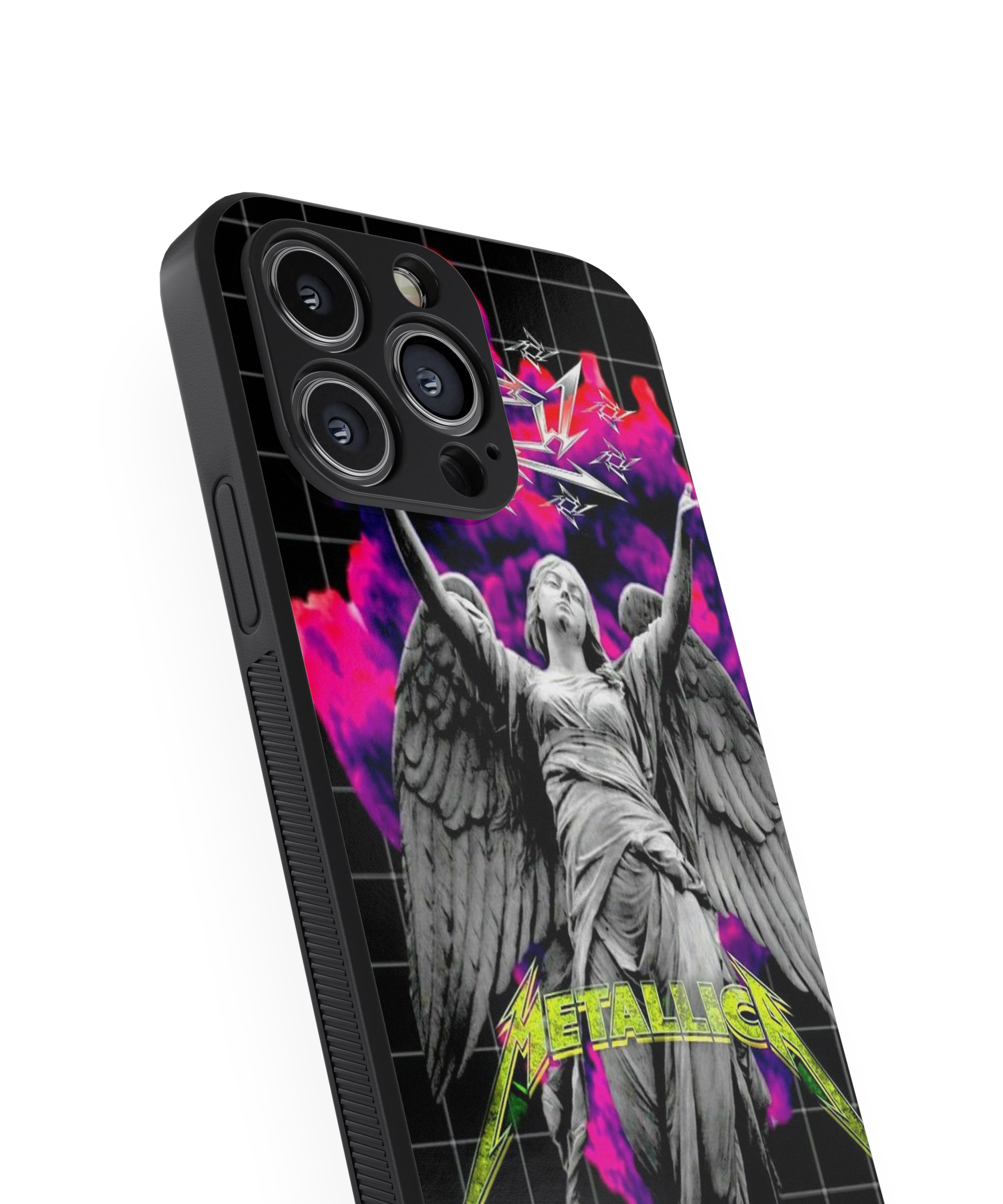 Hip Hop Hybrid Metal TPU Case