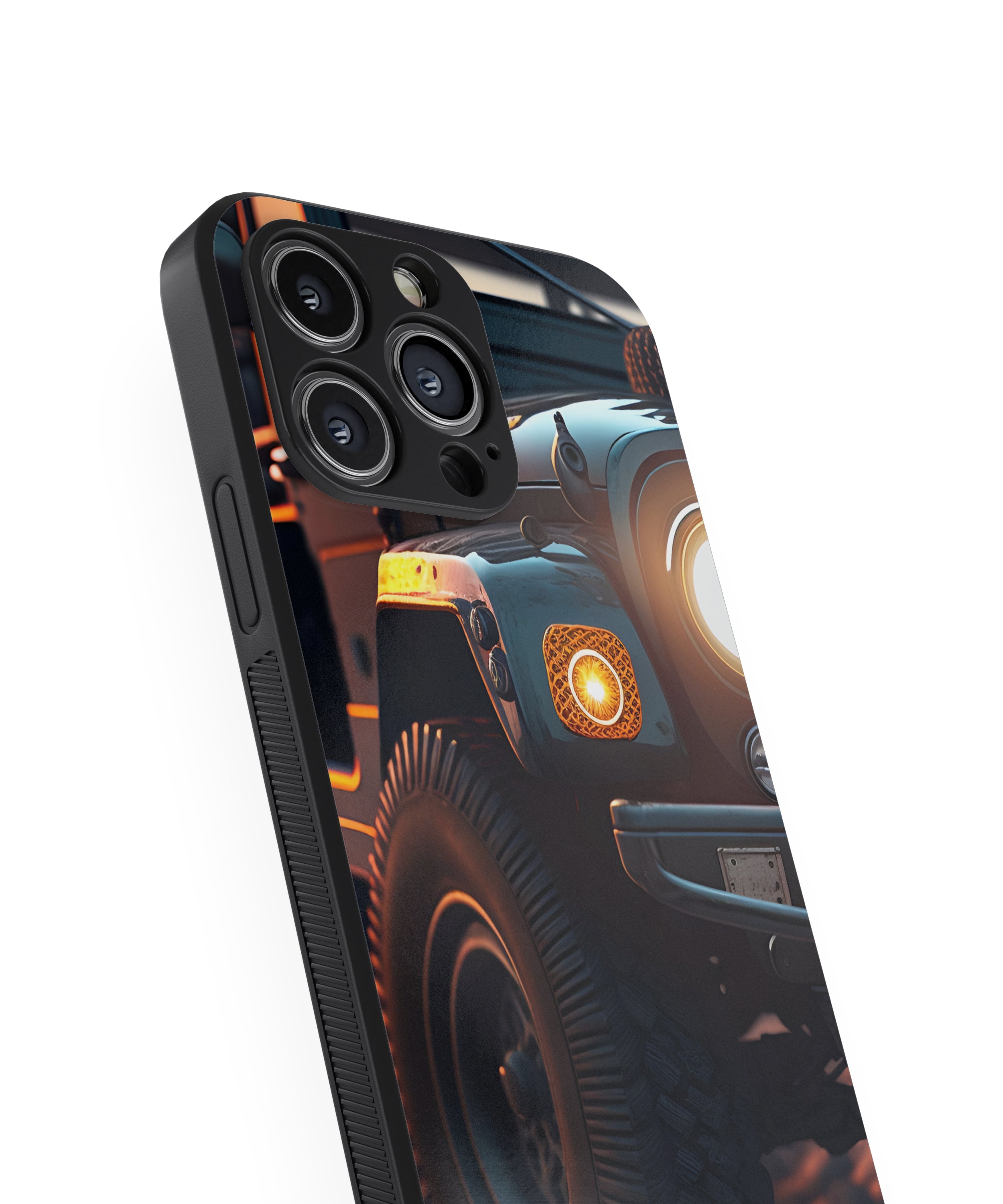 Jeep Hybrid Metal TPU Case