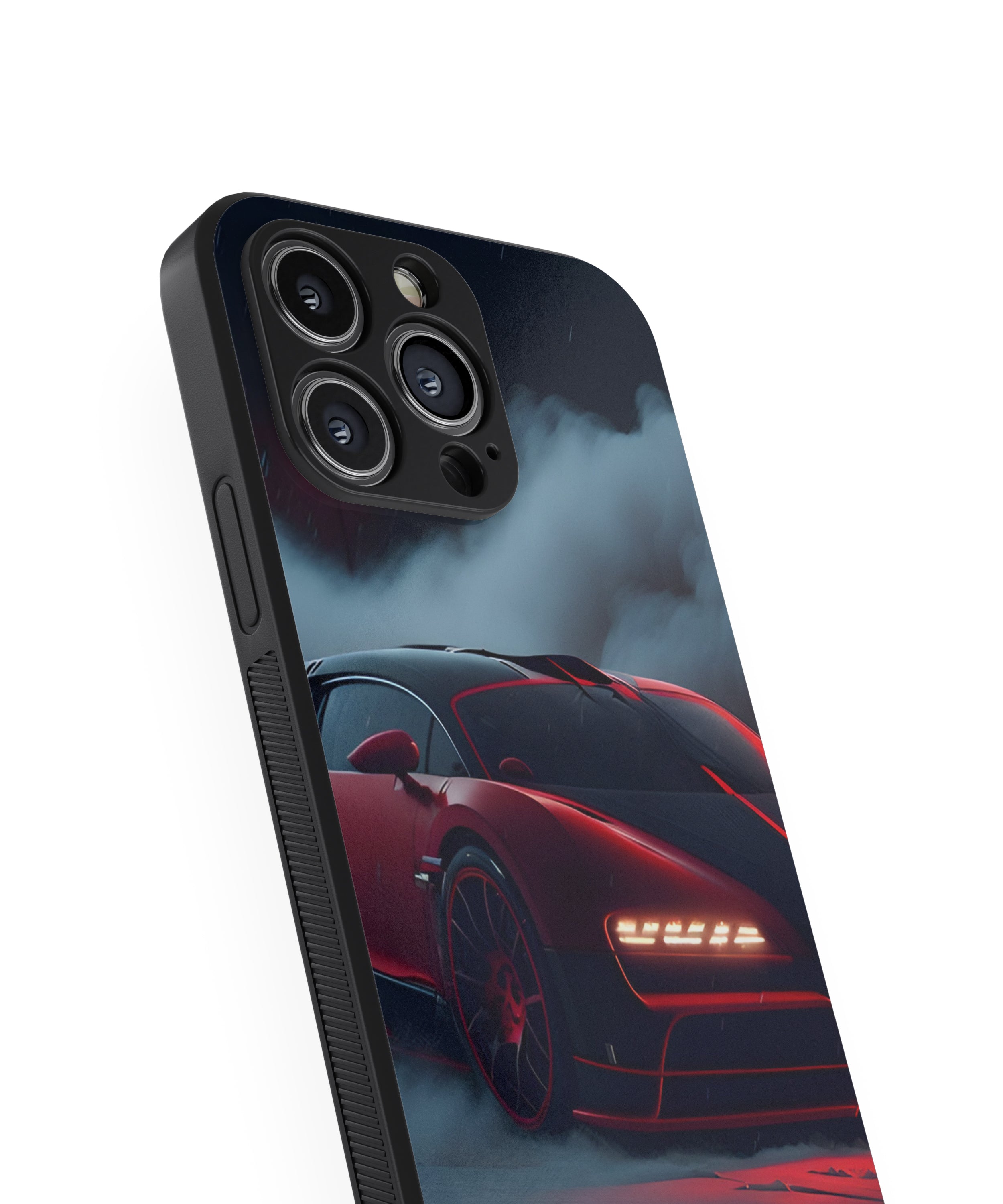 Supercar In Fog Metal TPU Case