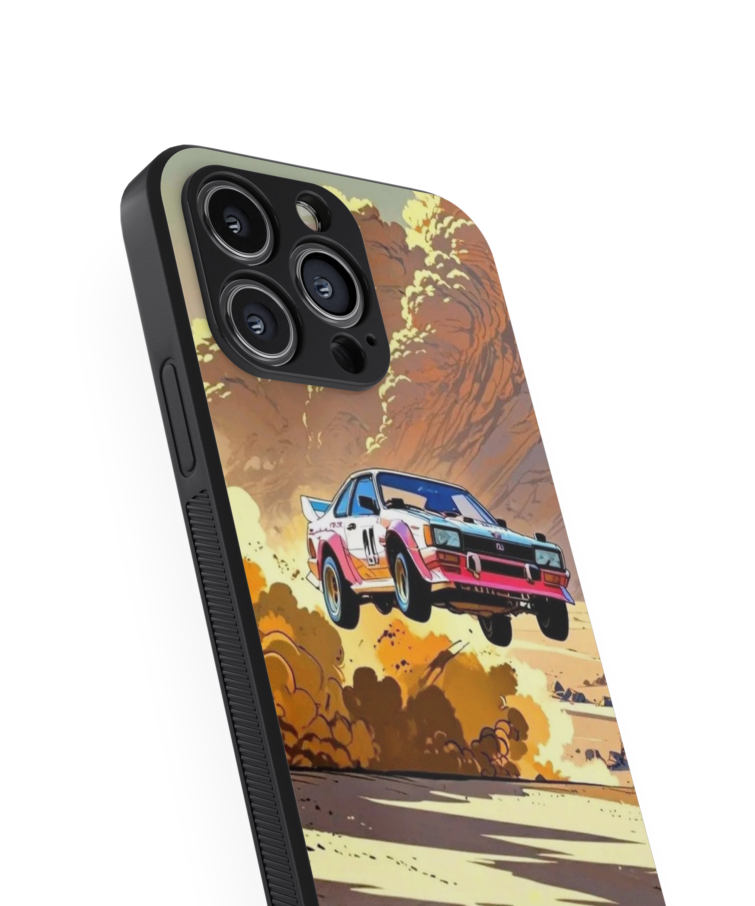 Really Retro Hybrid Metal TPU Case