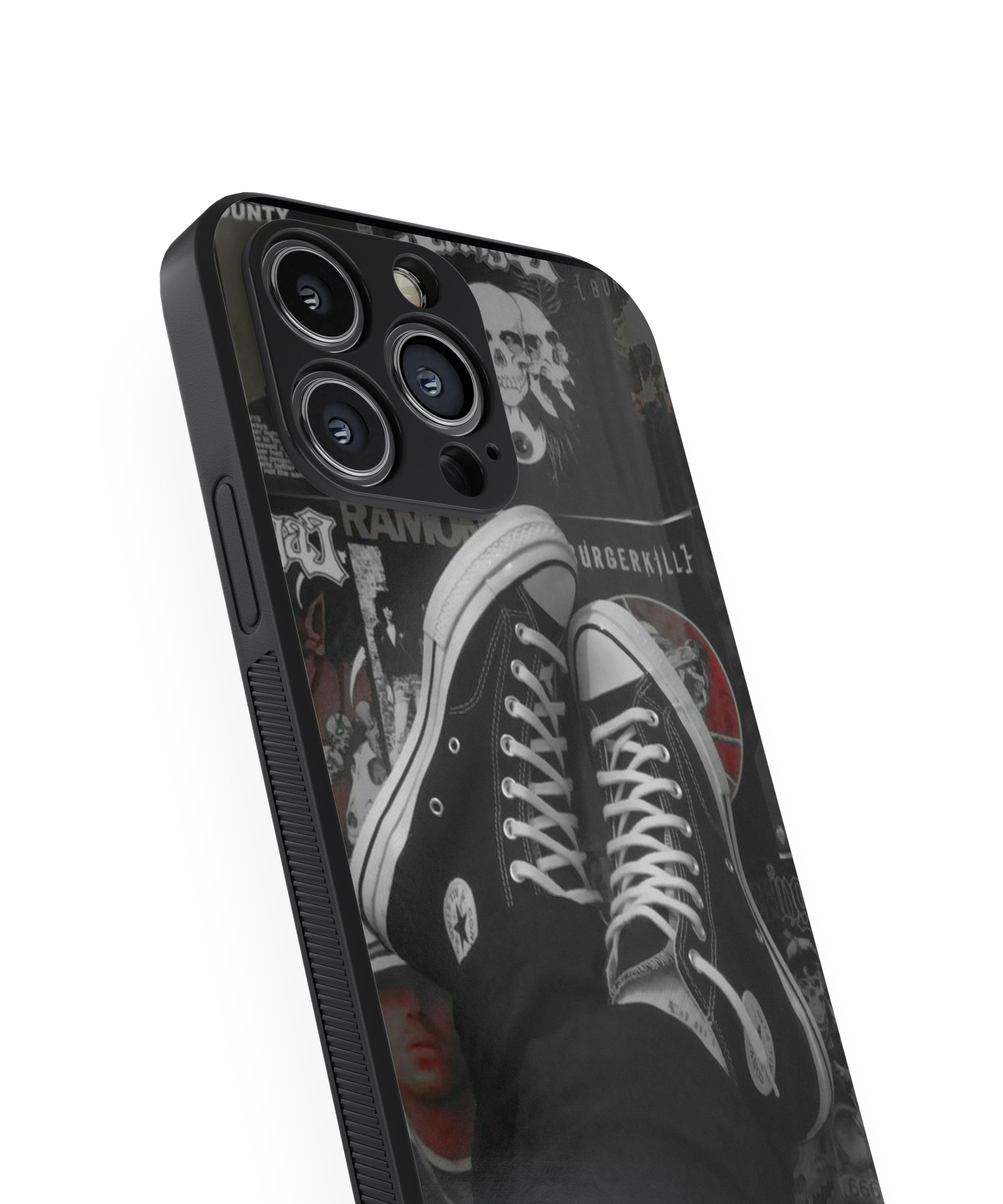 sneakers Hybrid Metal TPU Case