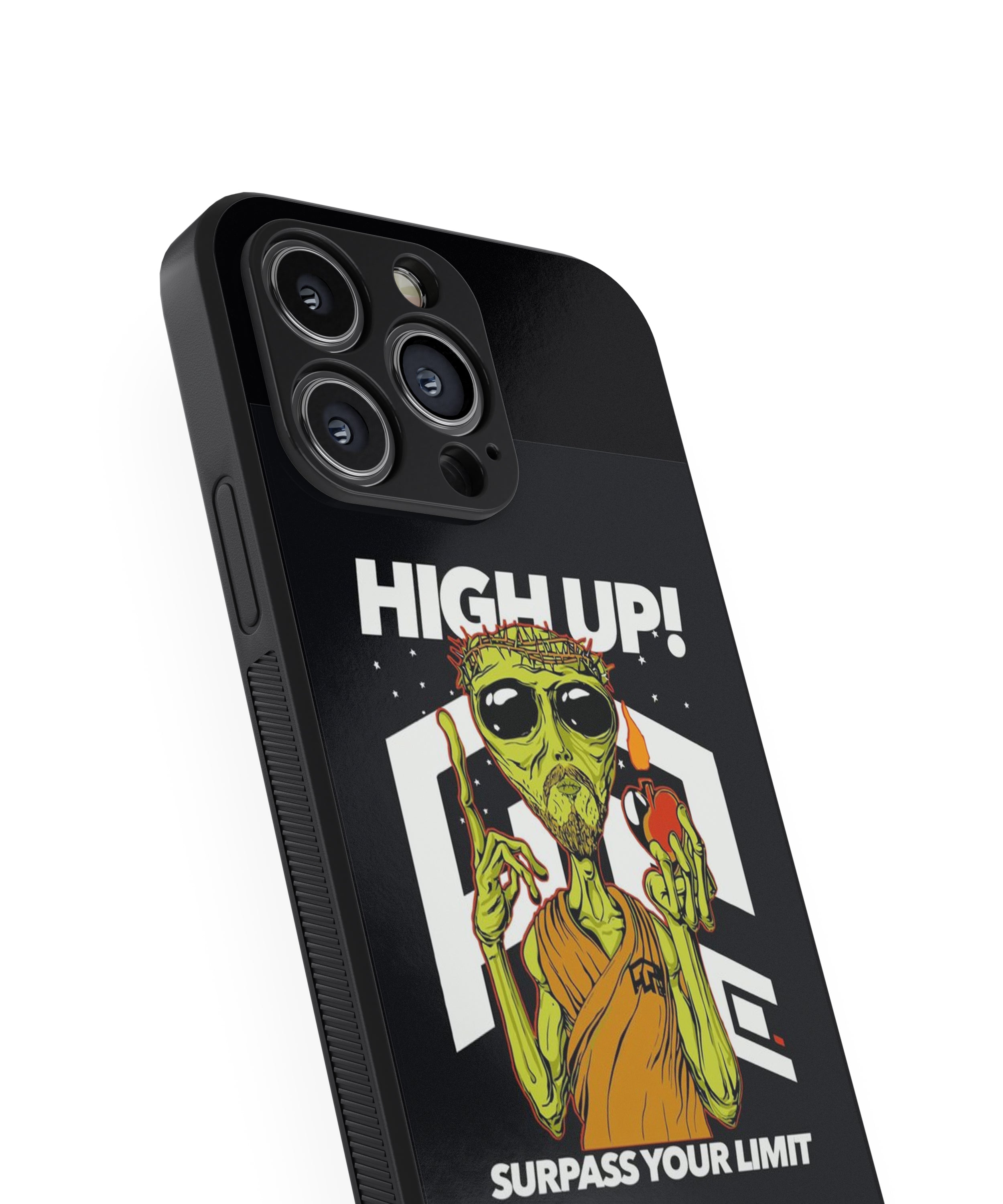 High Up Hybrid Metal TPU Case